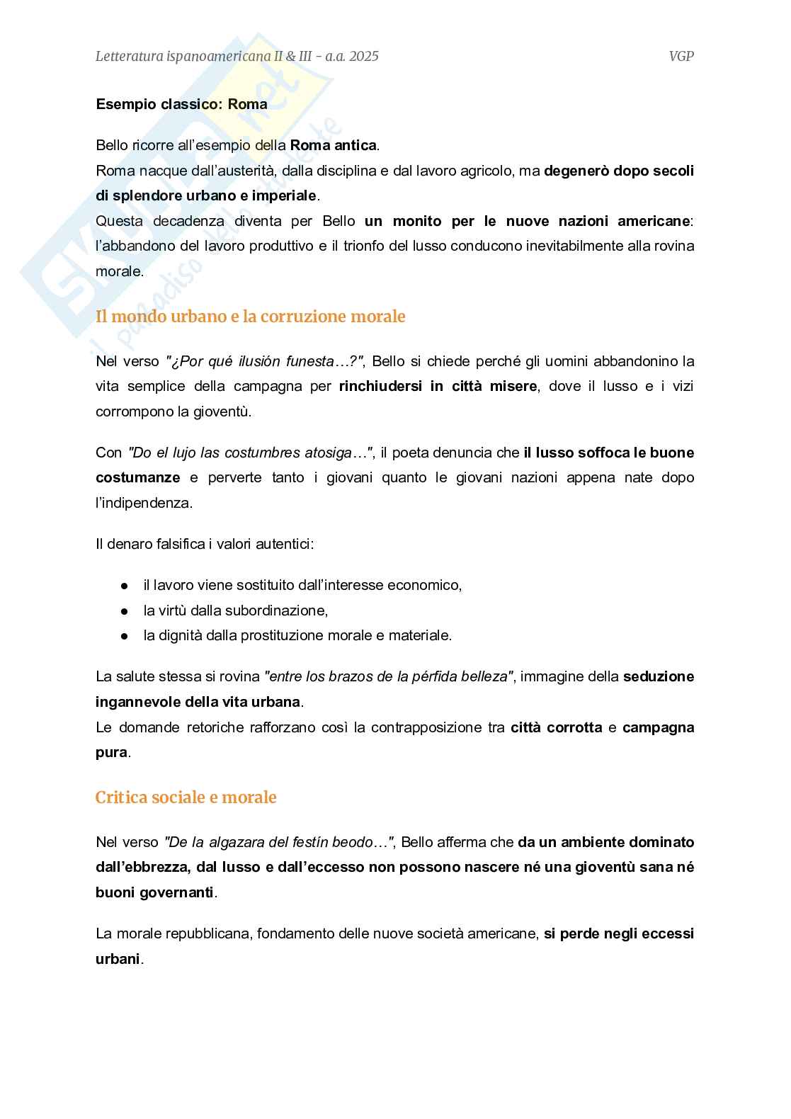 Letteratura ispanoamericana  Pag. 31