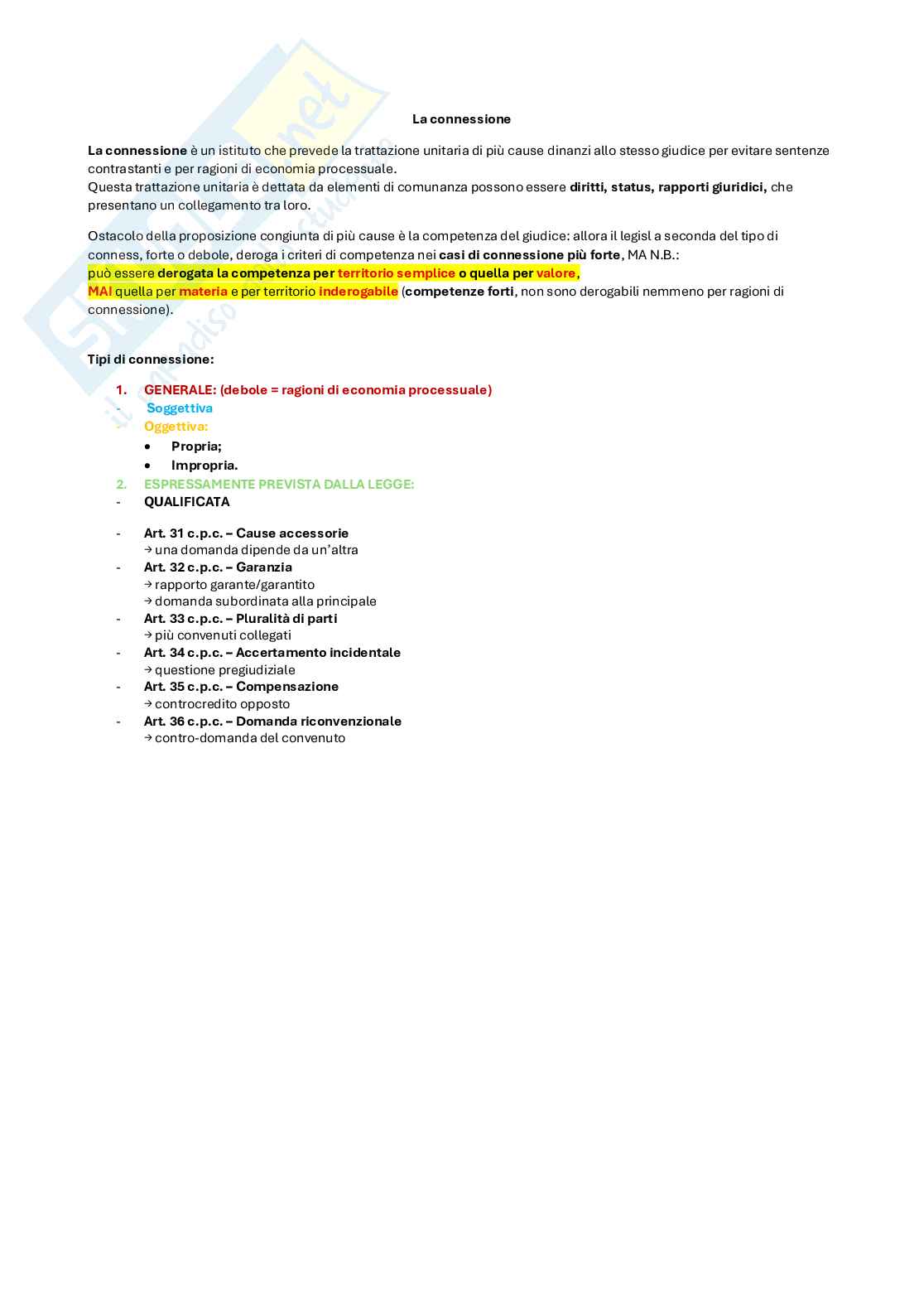 Connessione  Pag. 1