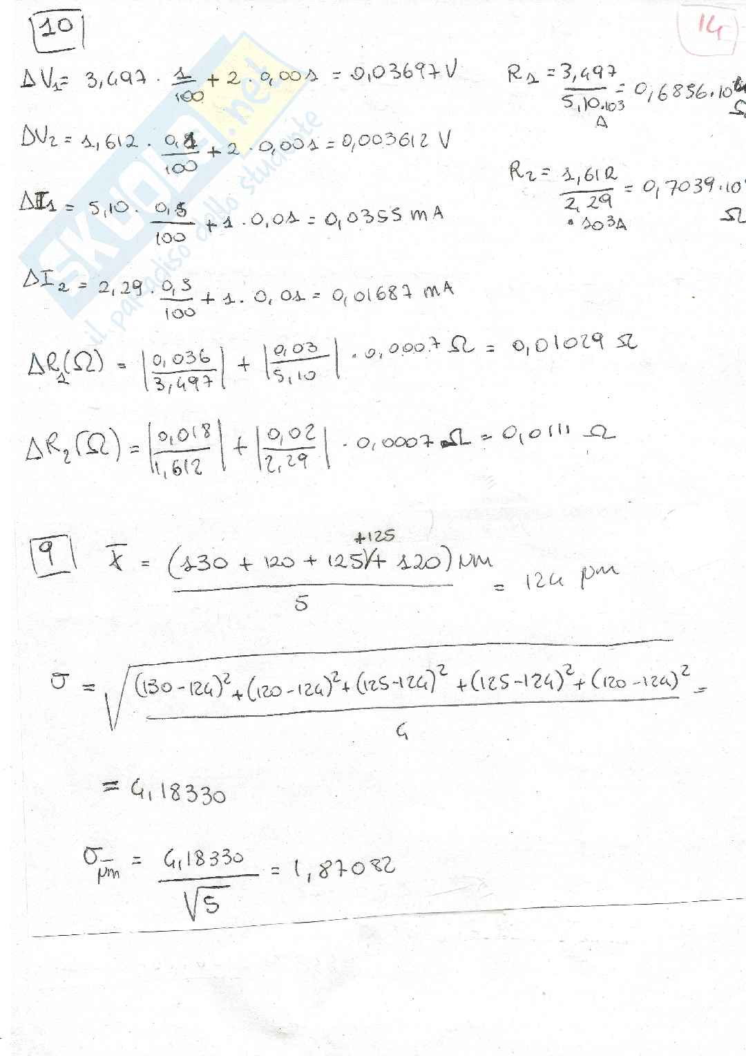 Laboratorio di fisica Pag. 26