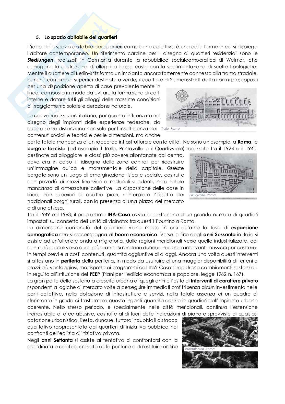 Appunti urbanistica (domande esame + rielaborazione libro consigliato) prof. Mattogno Pag. 11