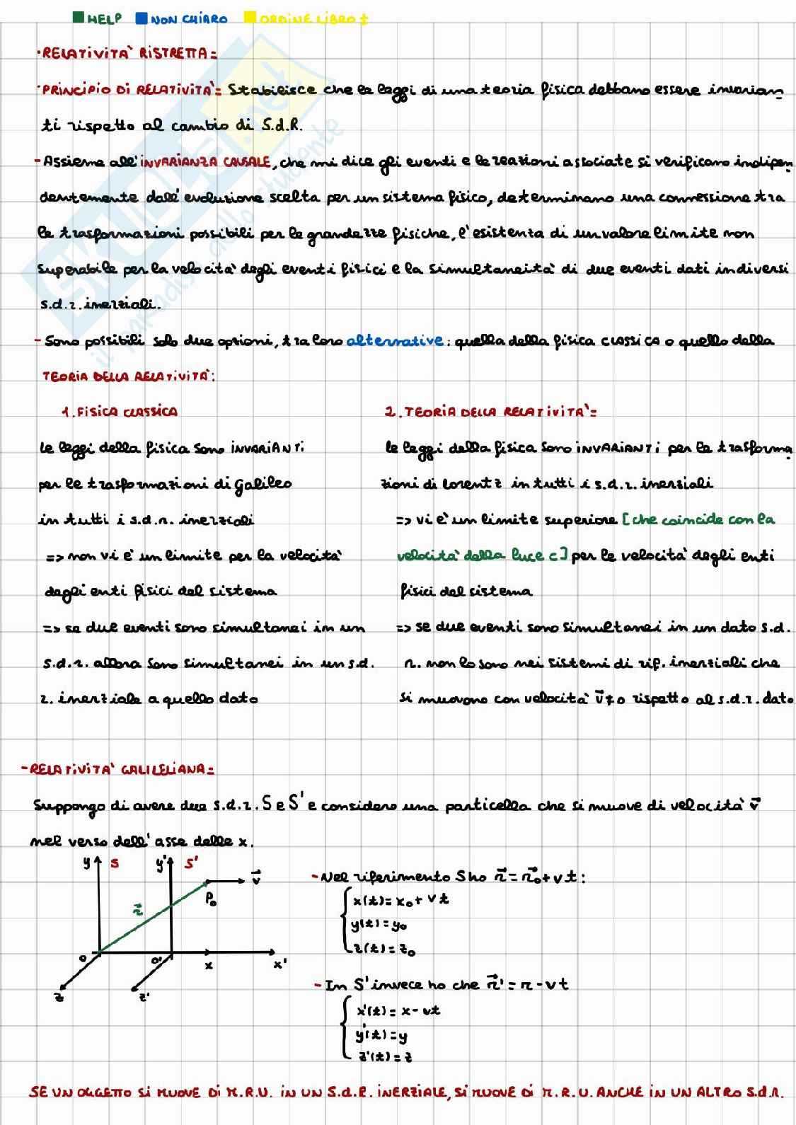 Fisica 1 - Seconda parte Pag. 1