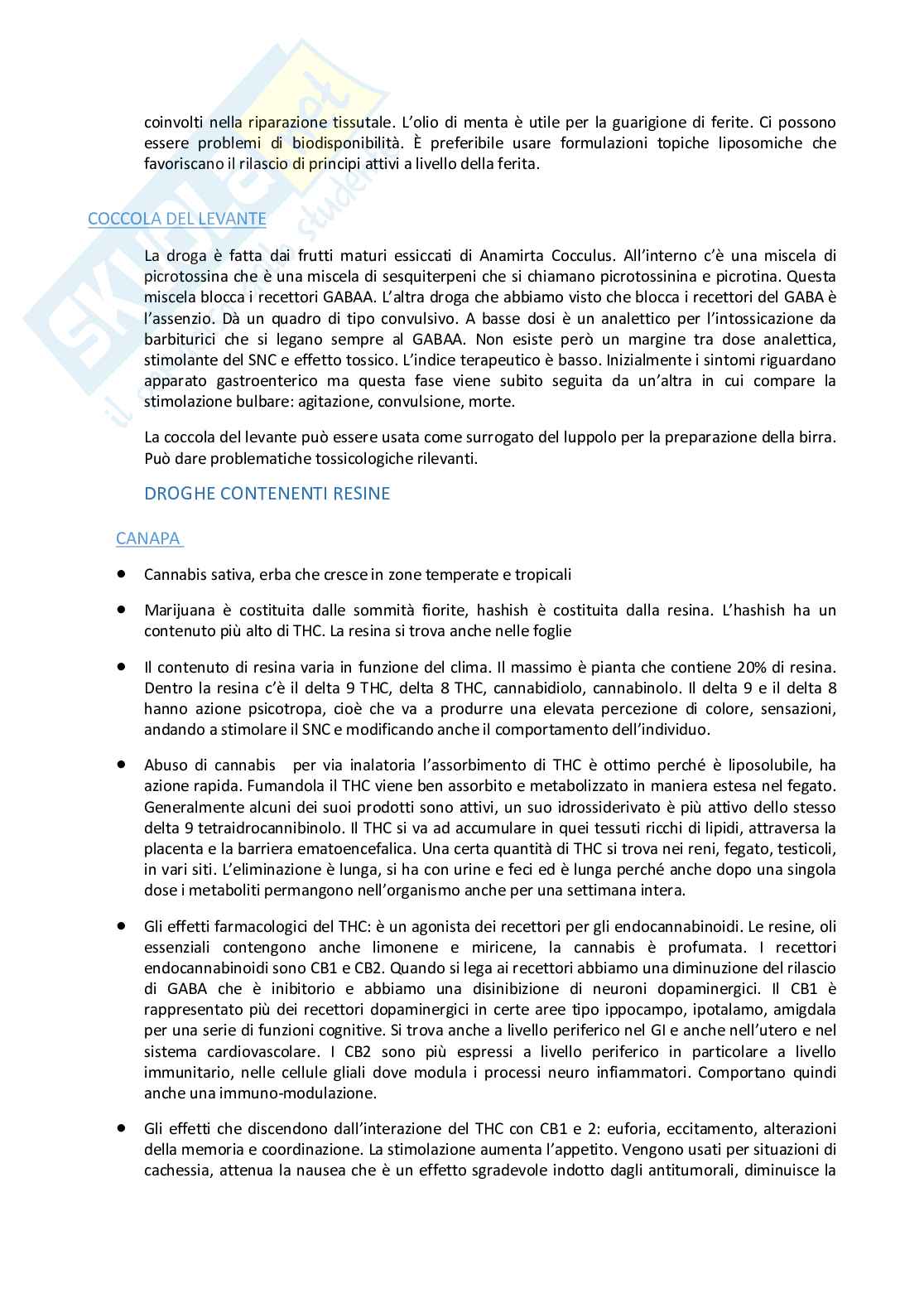 Farmacologia e farmacognosia  Pag. 31