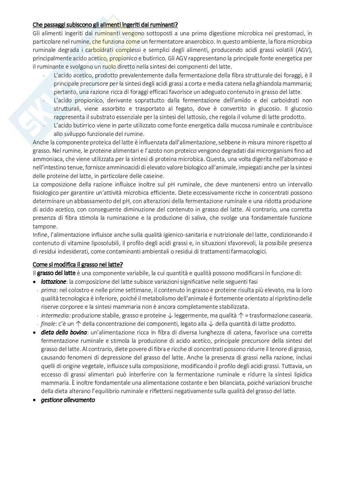 Appunti Alimenti di origine animale e vegetale Pag. 11