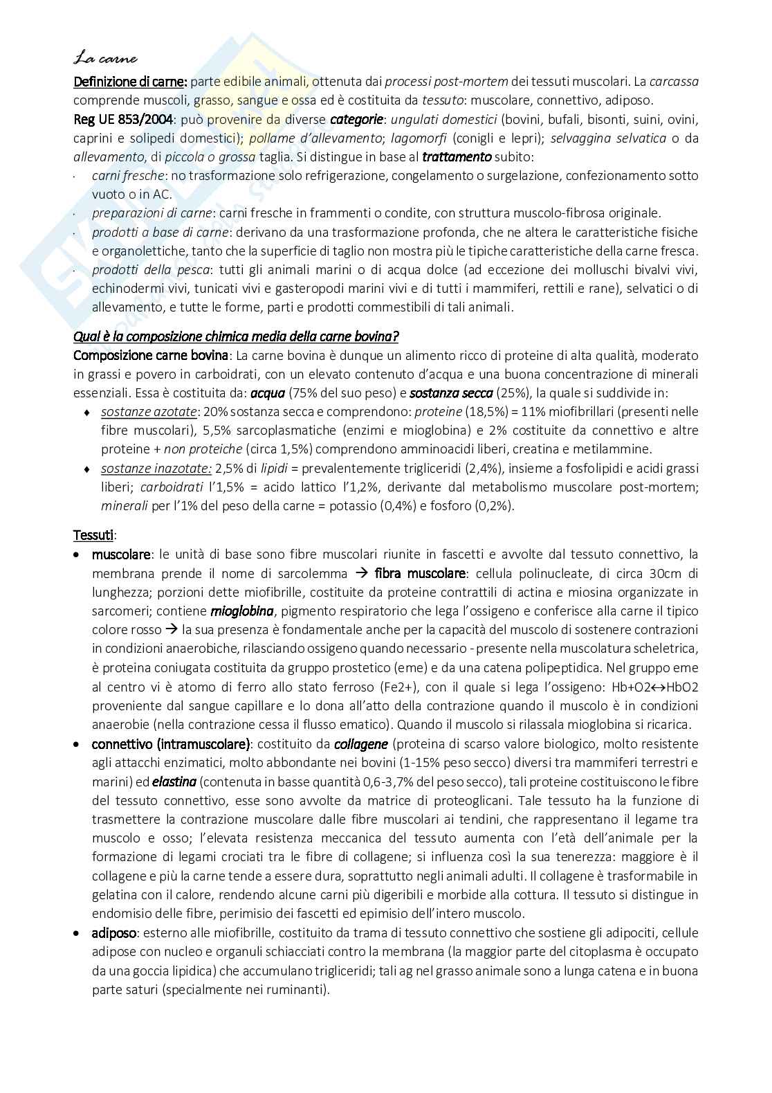 Appunti Alimenti di origine animale e vegetale Pag. 21