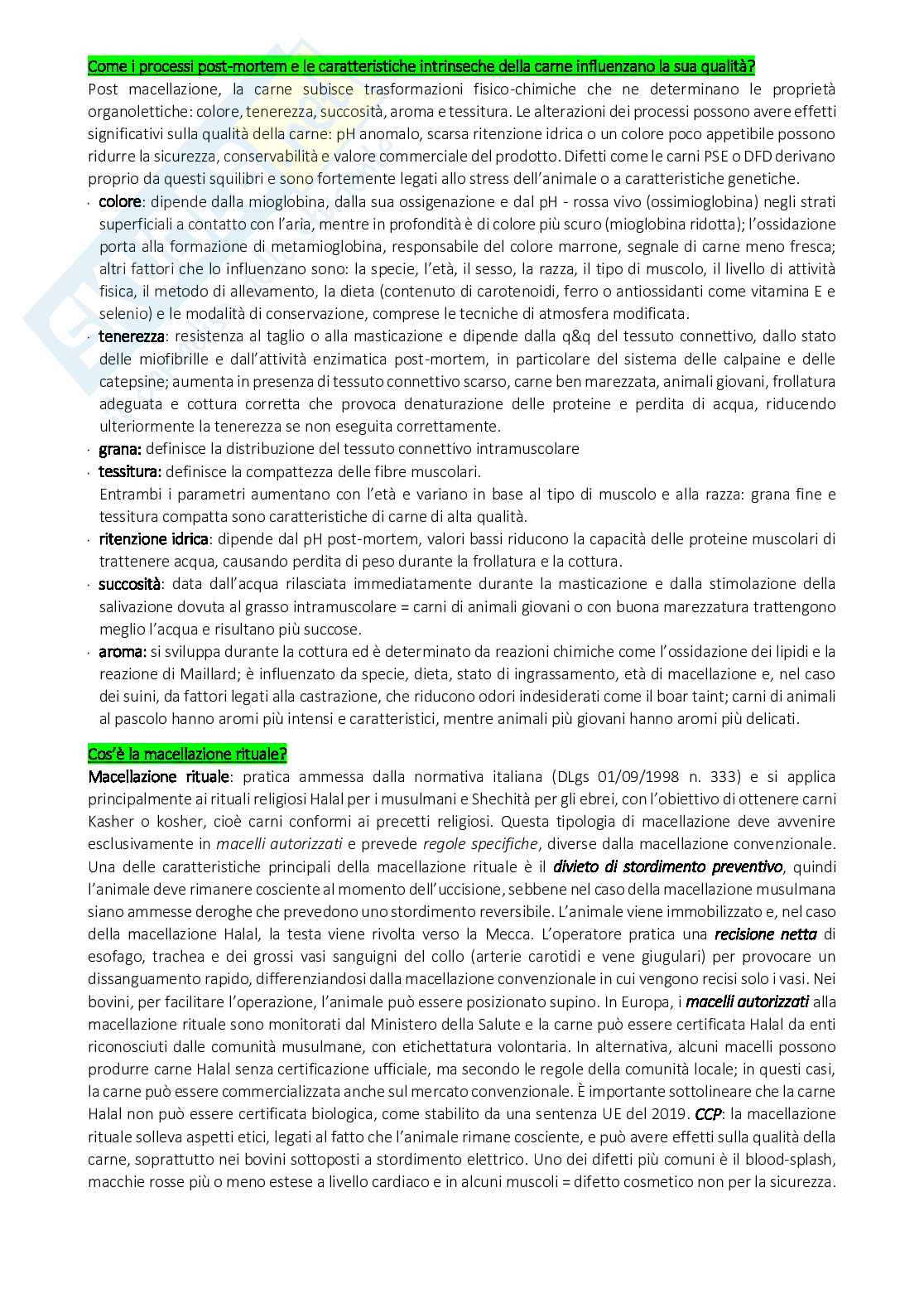 Appunti Alimenti di origine animale e vegetale Pag. 26