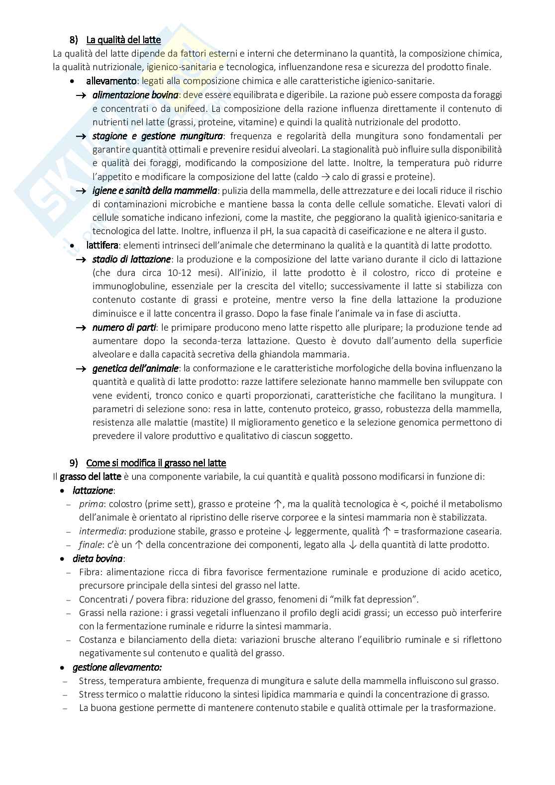 Appunti Alimenti di origine animale e vegetale Pag. 41