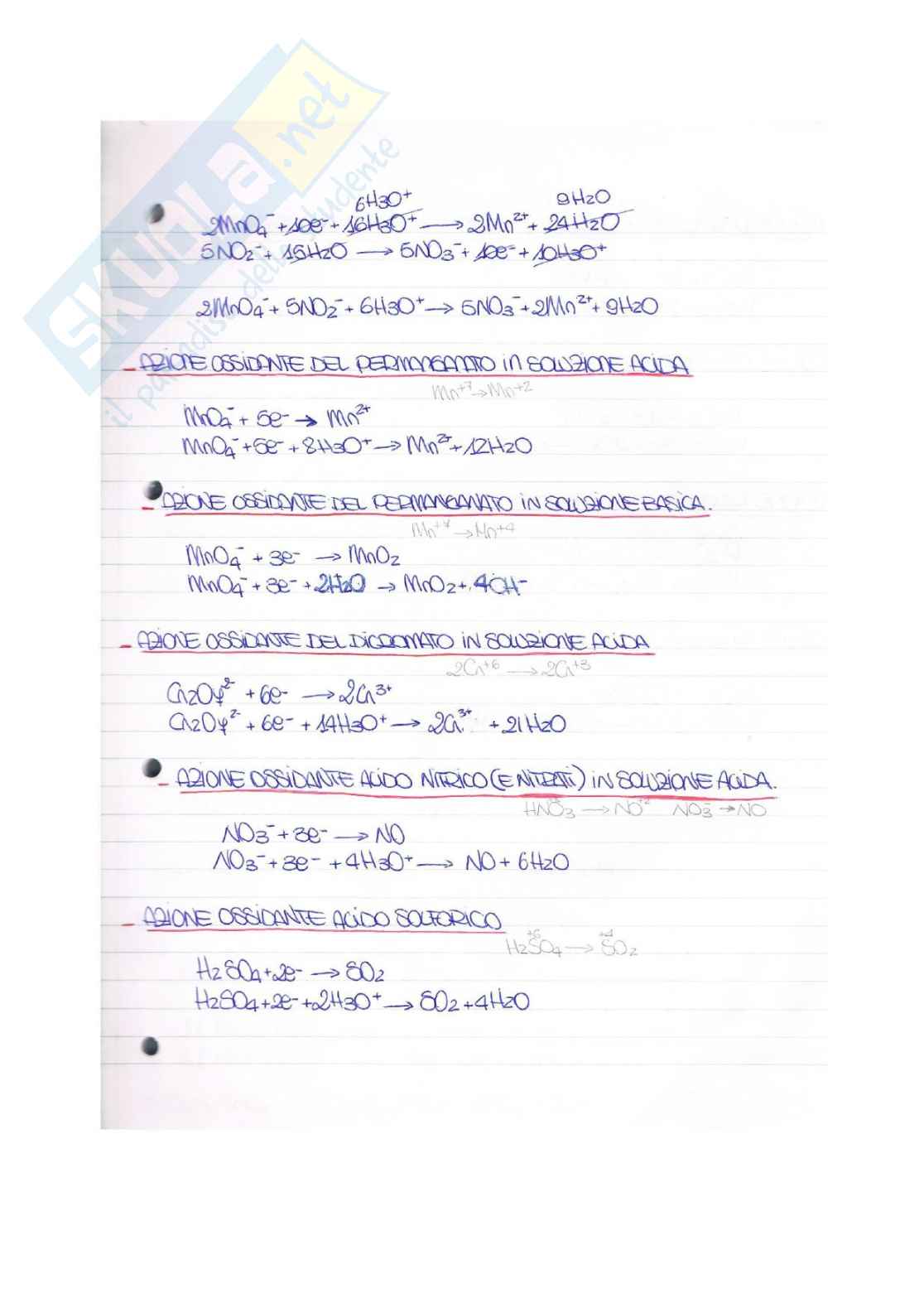 Chimica generale ed inorganica - esercizi Pag. 11