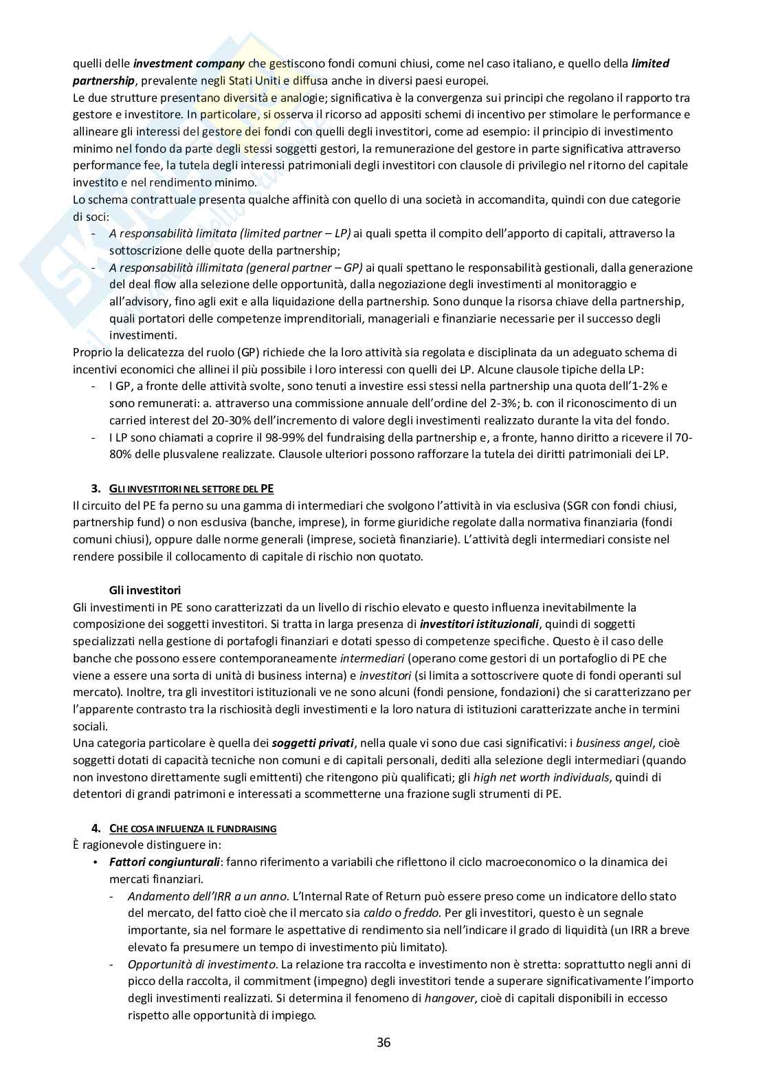 Corporate e investment banking Pag. 36