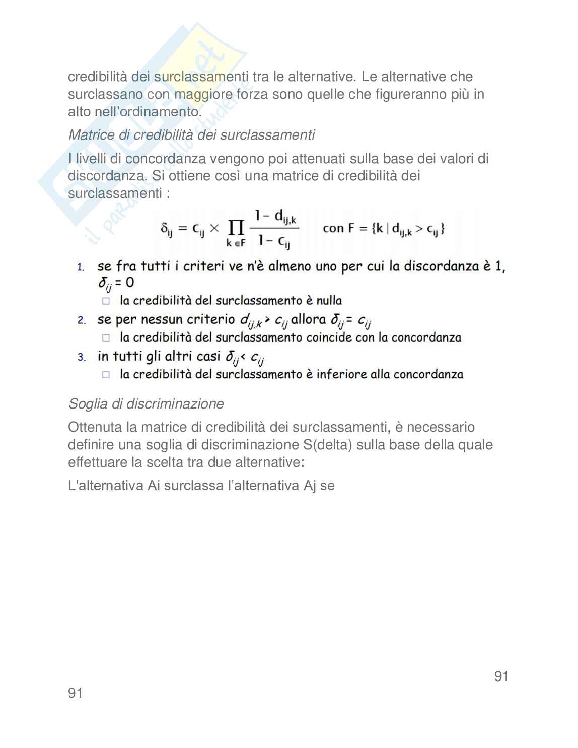 Valutazione di impatto ambientale (VIA) Pag. 91