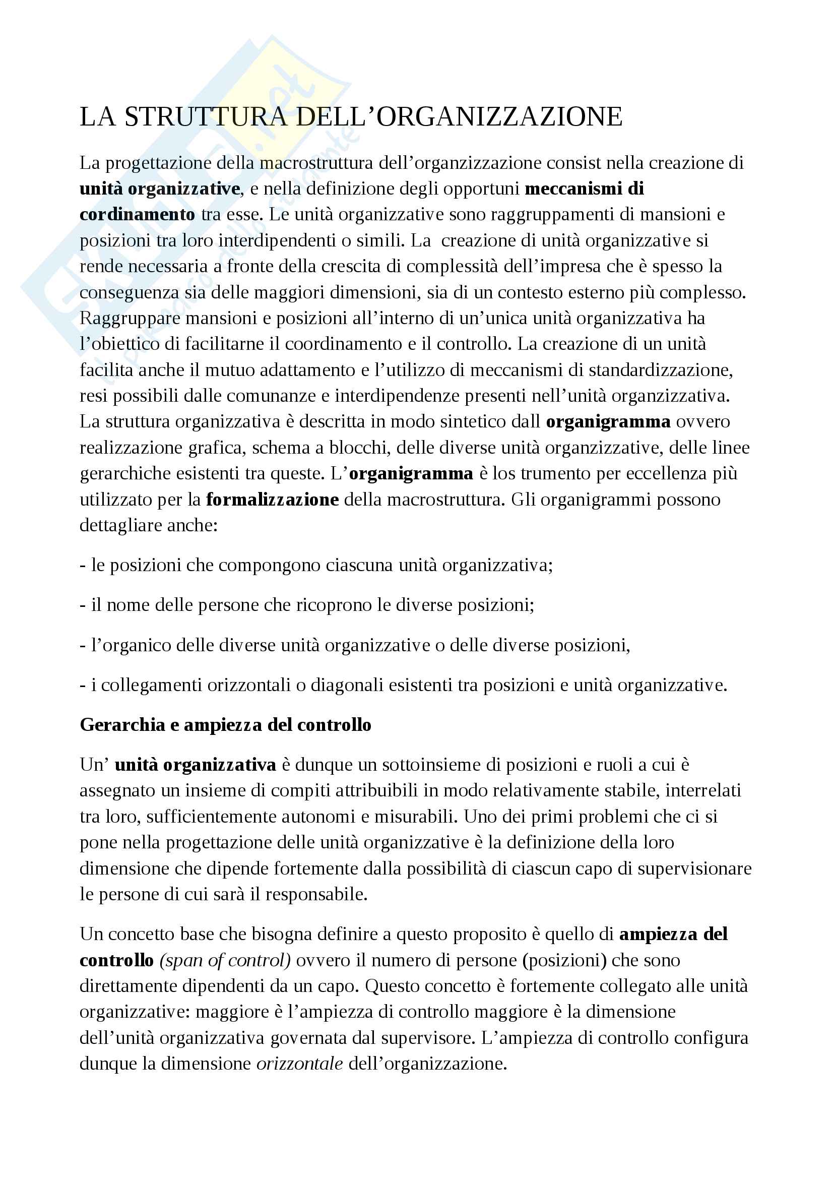 Gestione aziendale - Riassunto Pag. 11