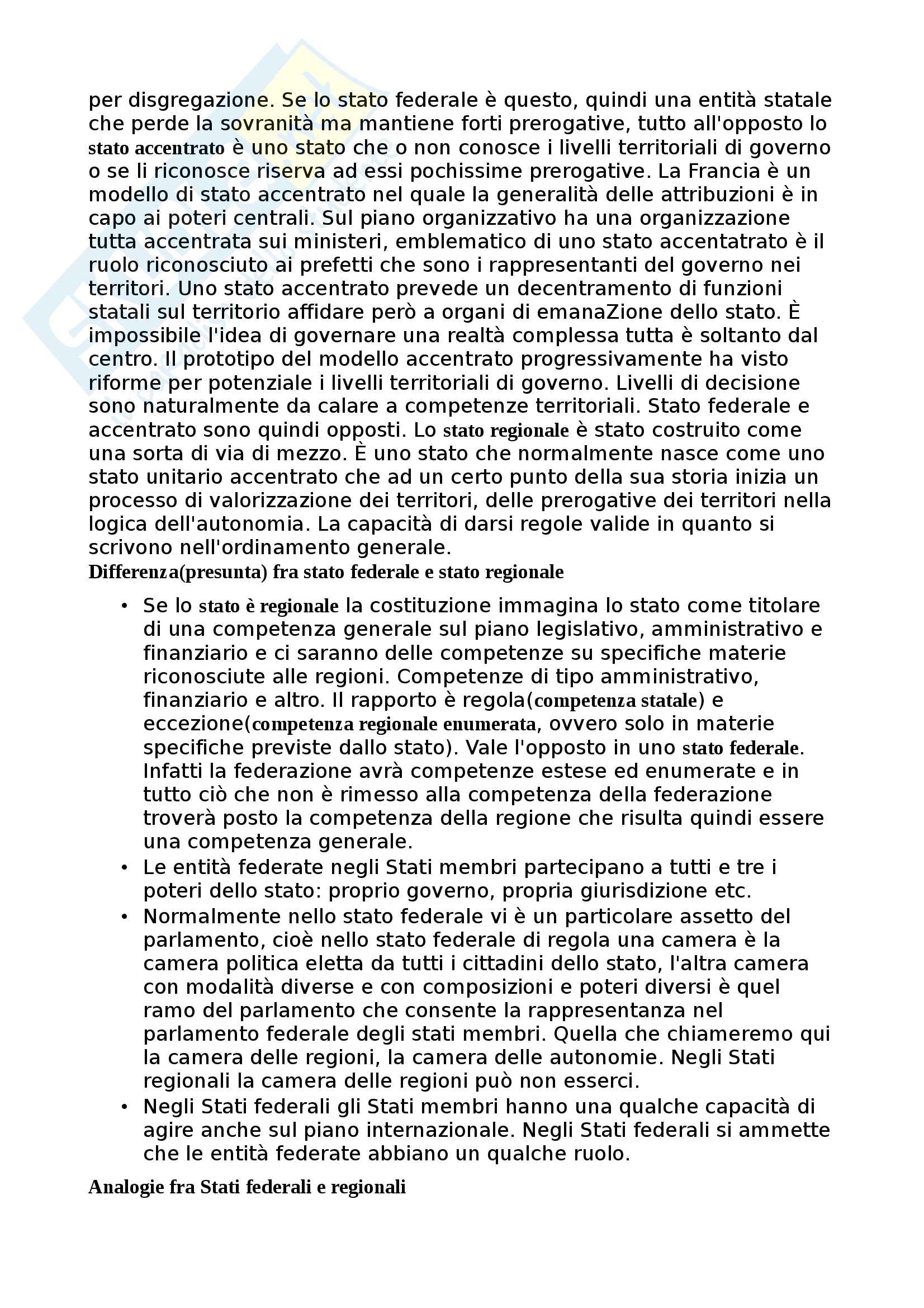 Forme di Stato e forme di Governo Pag. 11