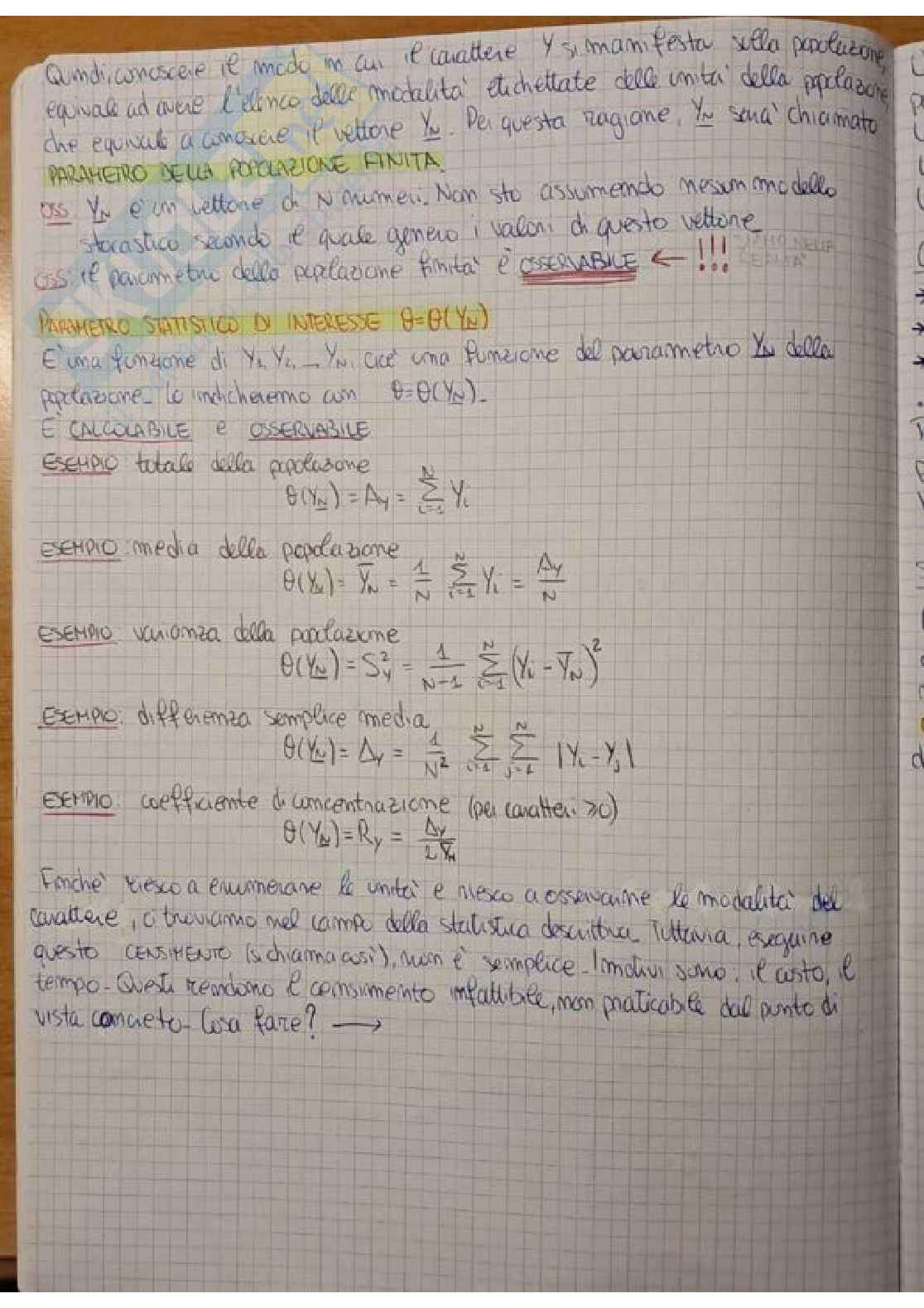 Appunti di Teoria dei campioni Pag. 2