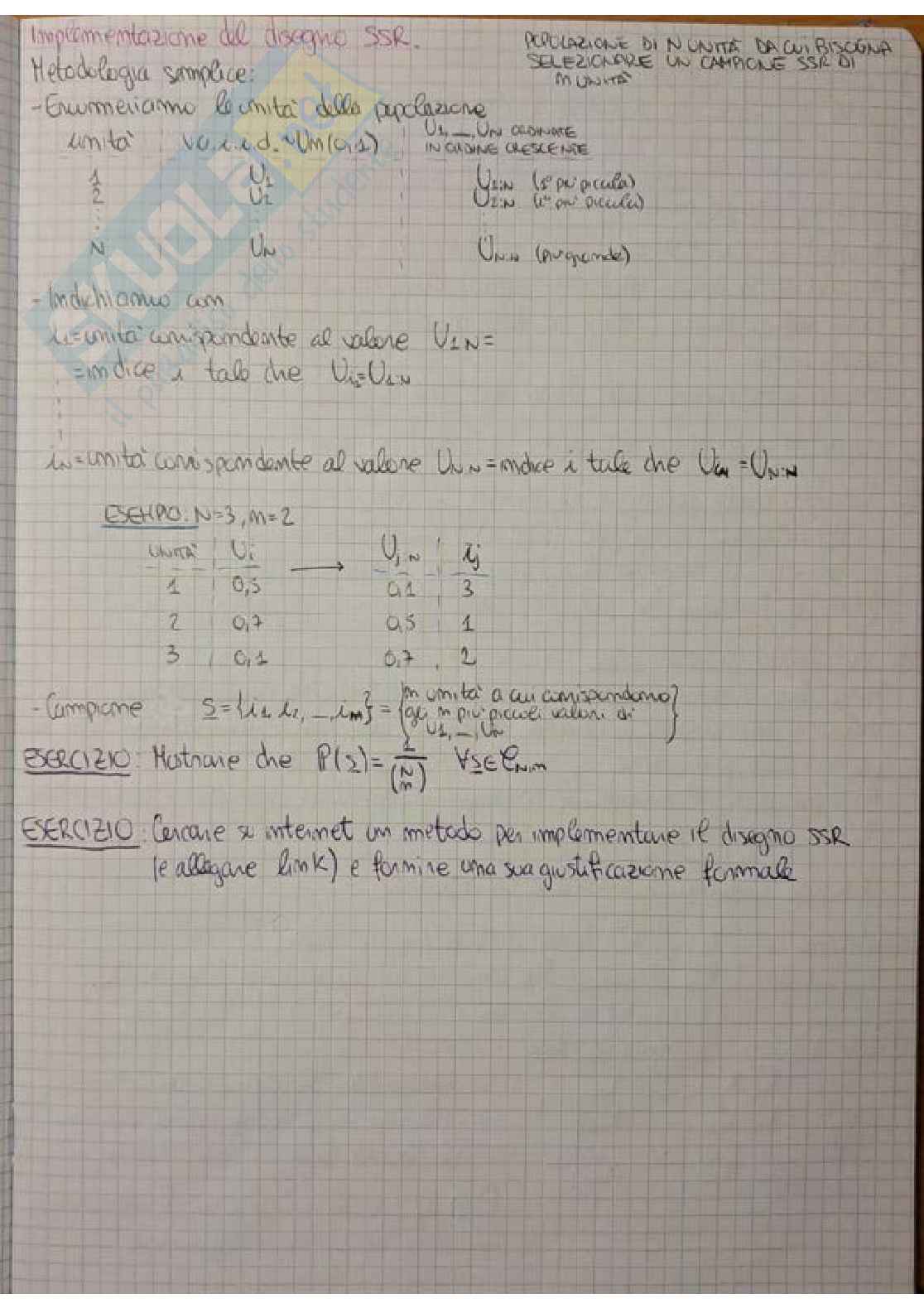 Appunti di Teoria dei campioni Pag. 21