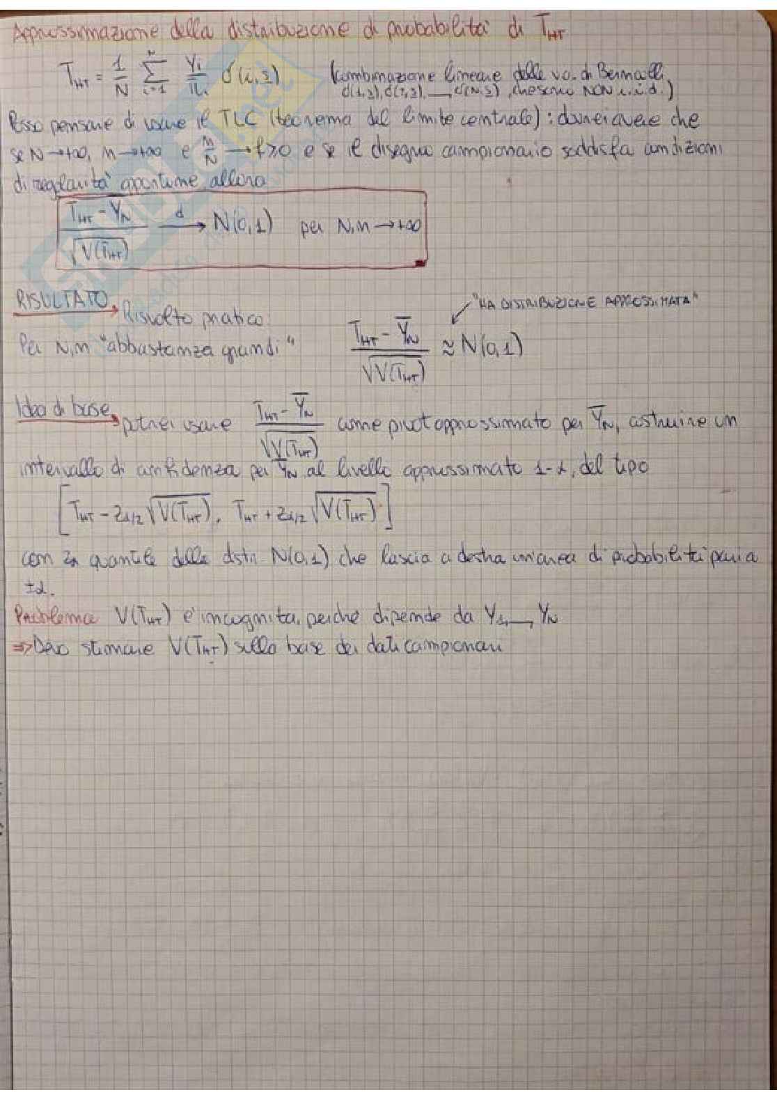 Appunti di Teoria dei campioni Pag. 31