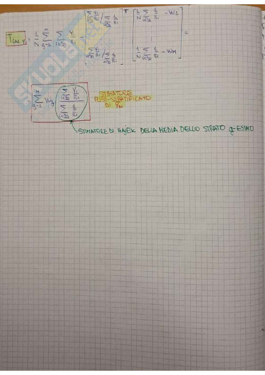 Appunti di Teoria dei campioni Pag. 66