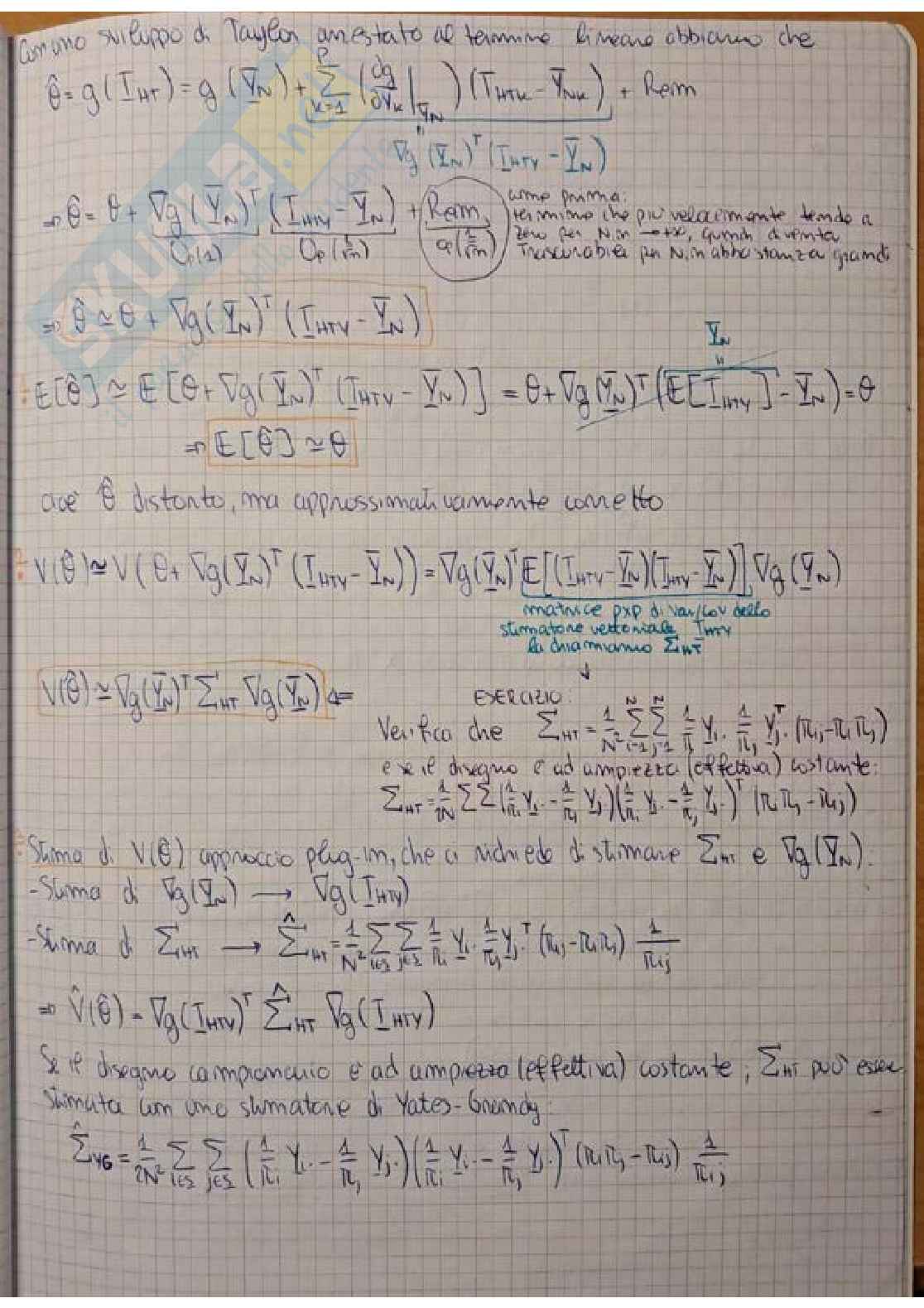 Appunti di Teoria dei campioni Pag. 71