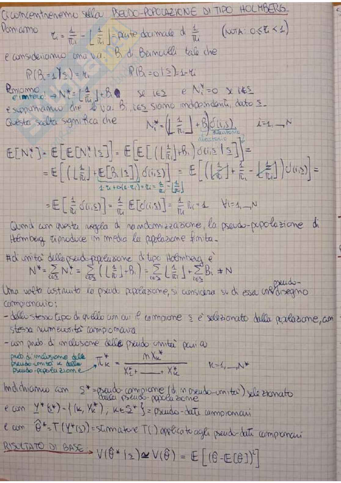 Appunti di Teoria dei campioni Pag. 76