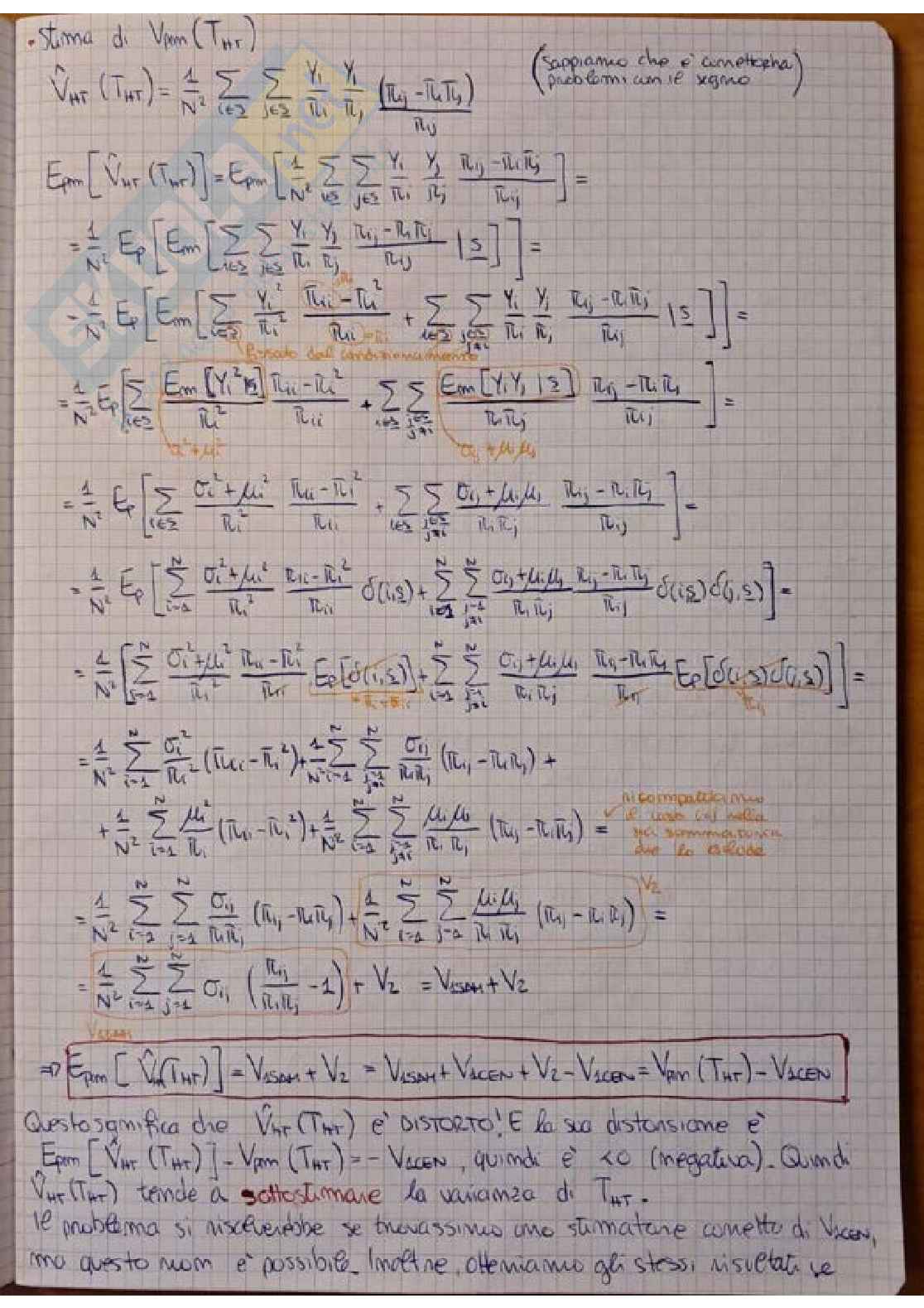 Appunti di Teoria dei campioni Pag. 86