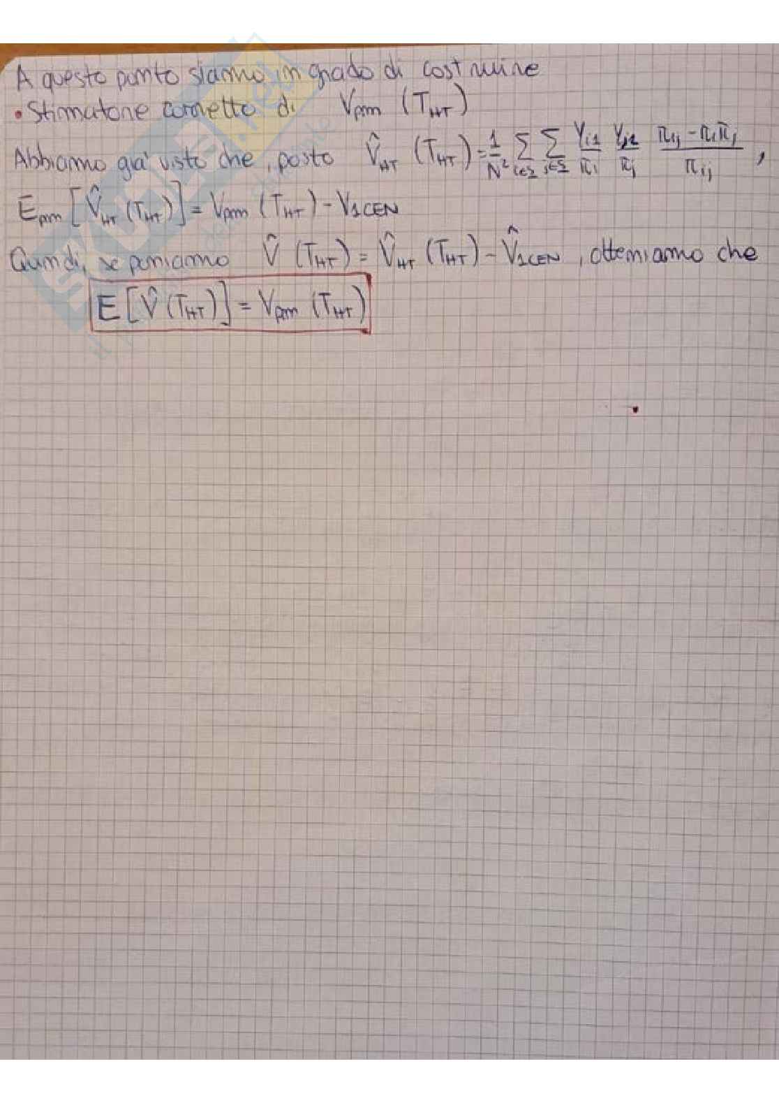 Appunti di Teoria dei campioni Pag. 91