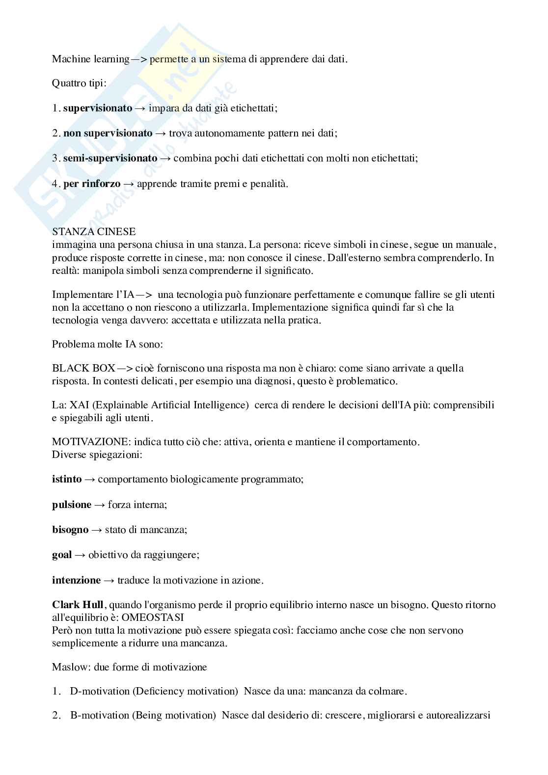 Psicologia generale  Pag. 16