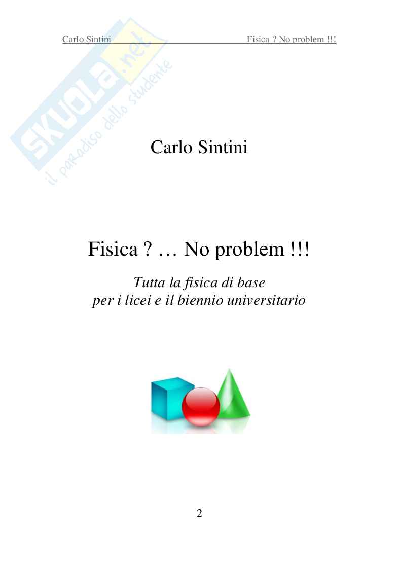 FISICA? ... NO PROBLEM! (ebook) Pag. 2