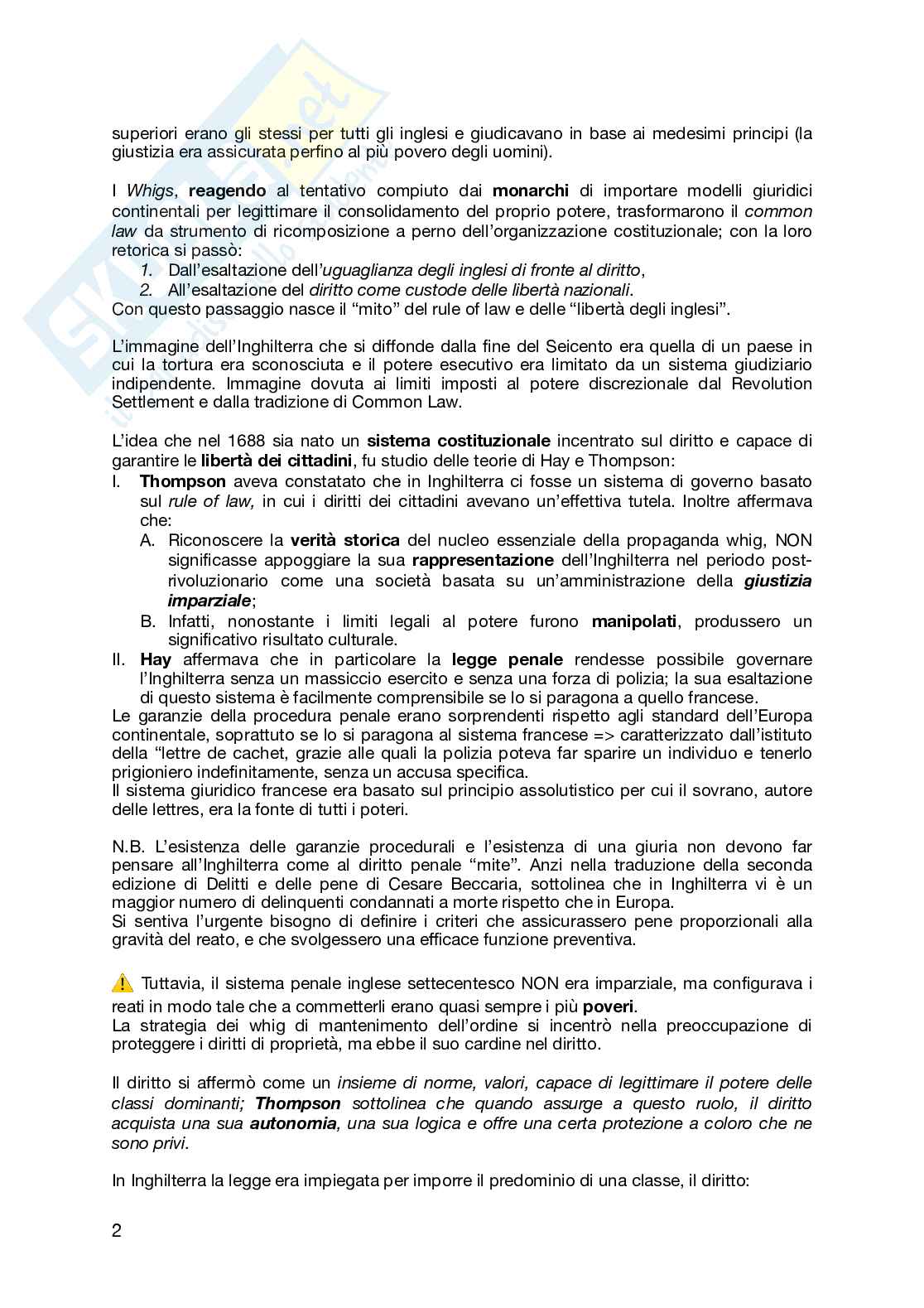 Riassunto esame Filosofia del Diritto, Prof. Re Lucia, libro consigliato Diritto e Diritti: lo Stato di diritto nell’era della globalizzazione, Santoro Pag. 2