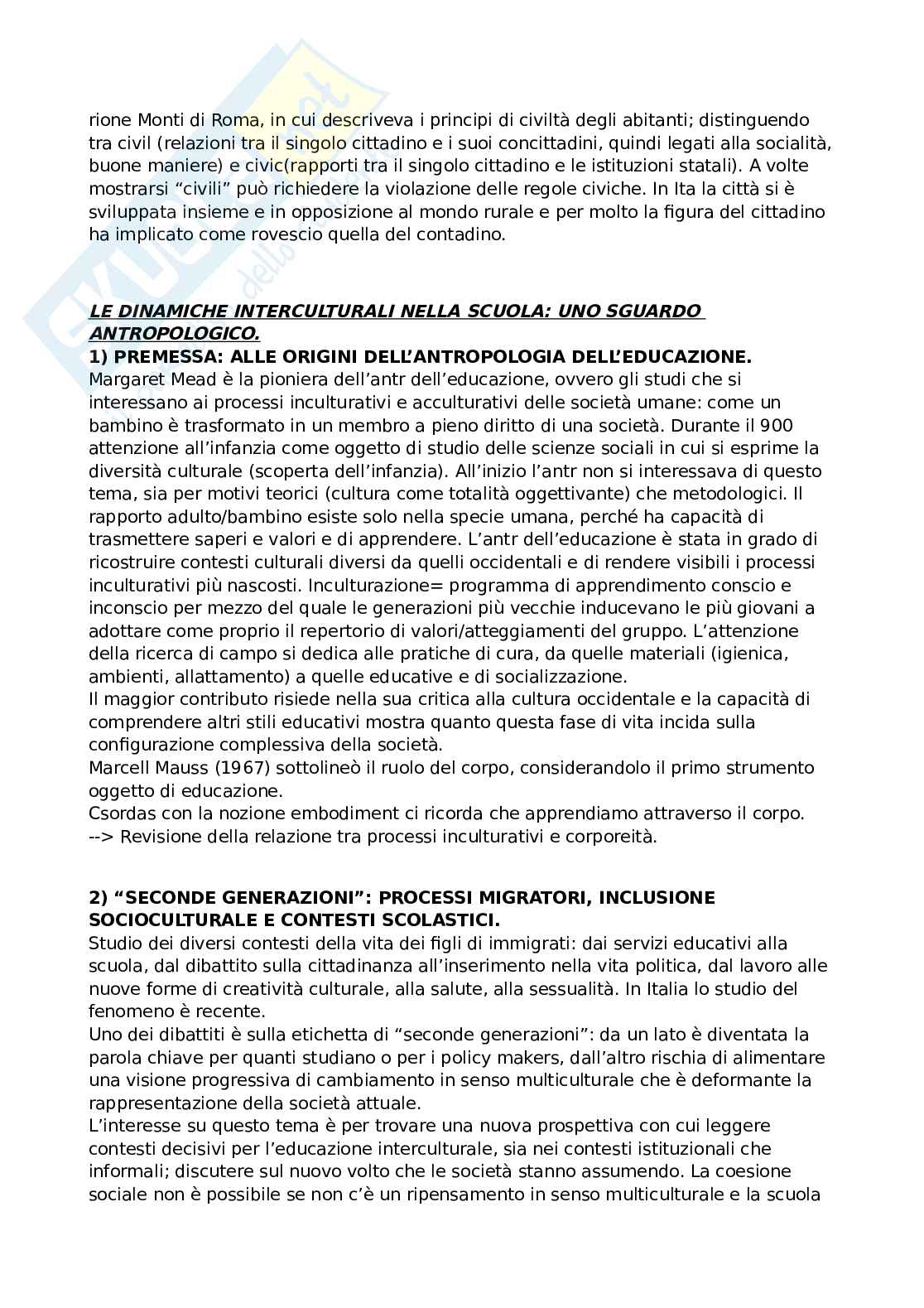 Riassunto per l'esame di antropologia, prof Giancristofaro, libro consigliato Il tempo e la complessità: teorie e metodi dell'antropologia culturale, Giacalone Pag. 36