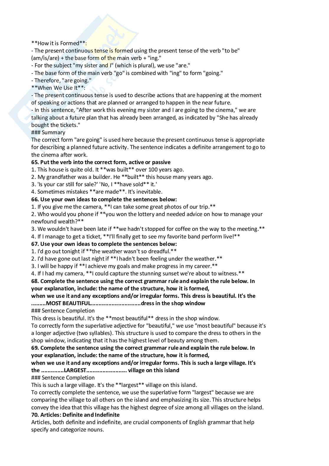 Paniere Lingua inglese - Risposte aperte - aggiornato (2026) Pag. 16