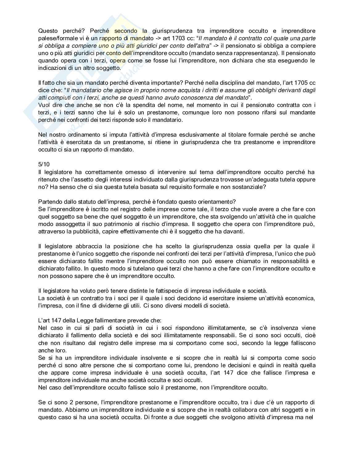 Istituzioni di Diritto commerciale – Appunti completi di lezione  Pag. 31
