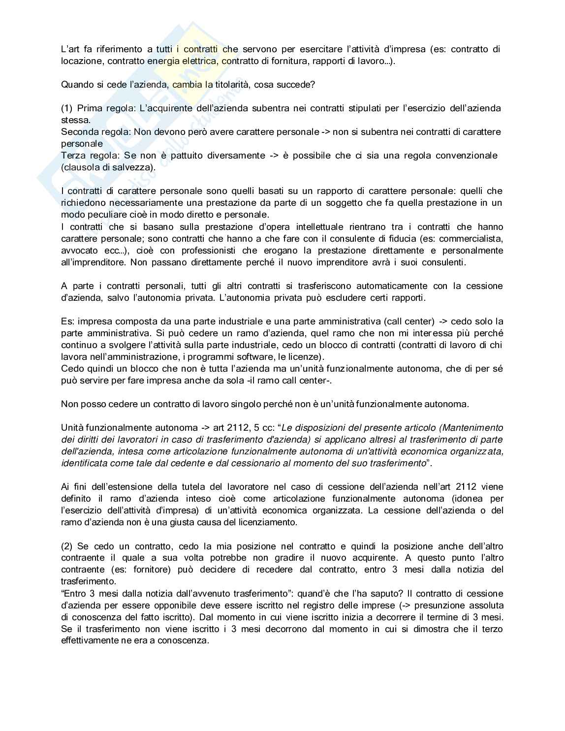 Istituzioni di Diritto commerciale – Appunti completi di lezione  Pag. 36