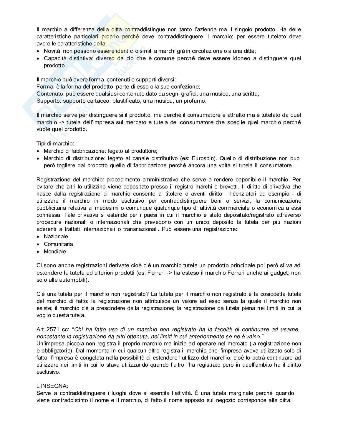 Istituzioni di Diritto commerciale – Appunti completi di lezione  Pag. 41
