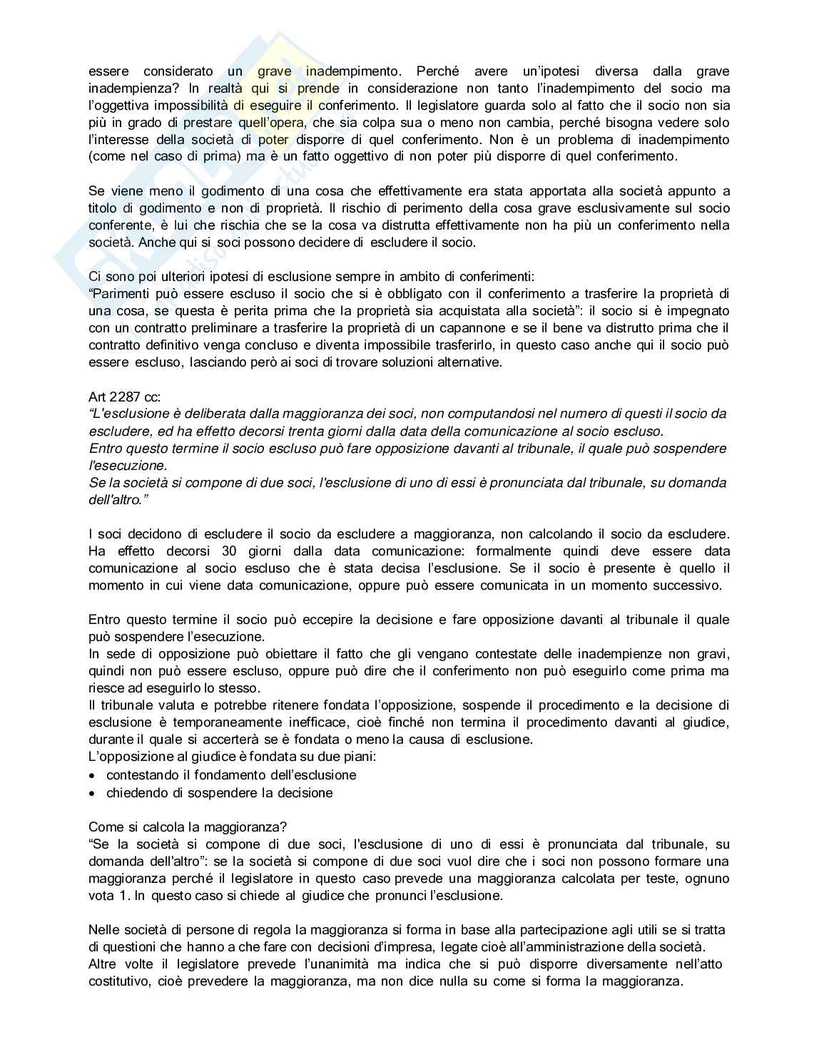 Istituzioni di Diritto commerciale – Appunti completi di lezione  Pag. 61