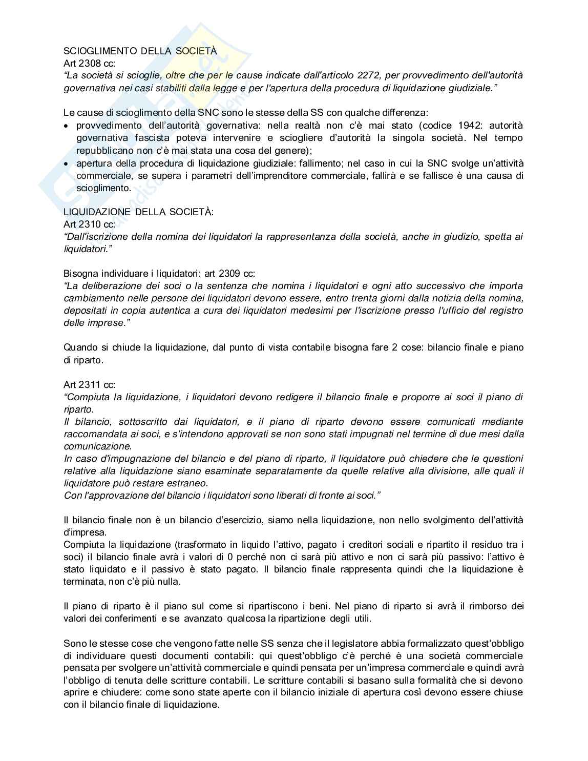 Istituzioni di Diritto commerciale – Appunti completi di lezione  Pag. 71