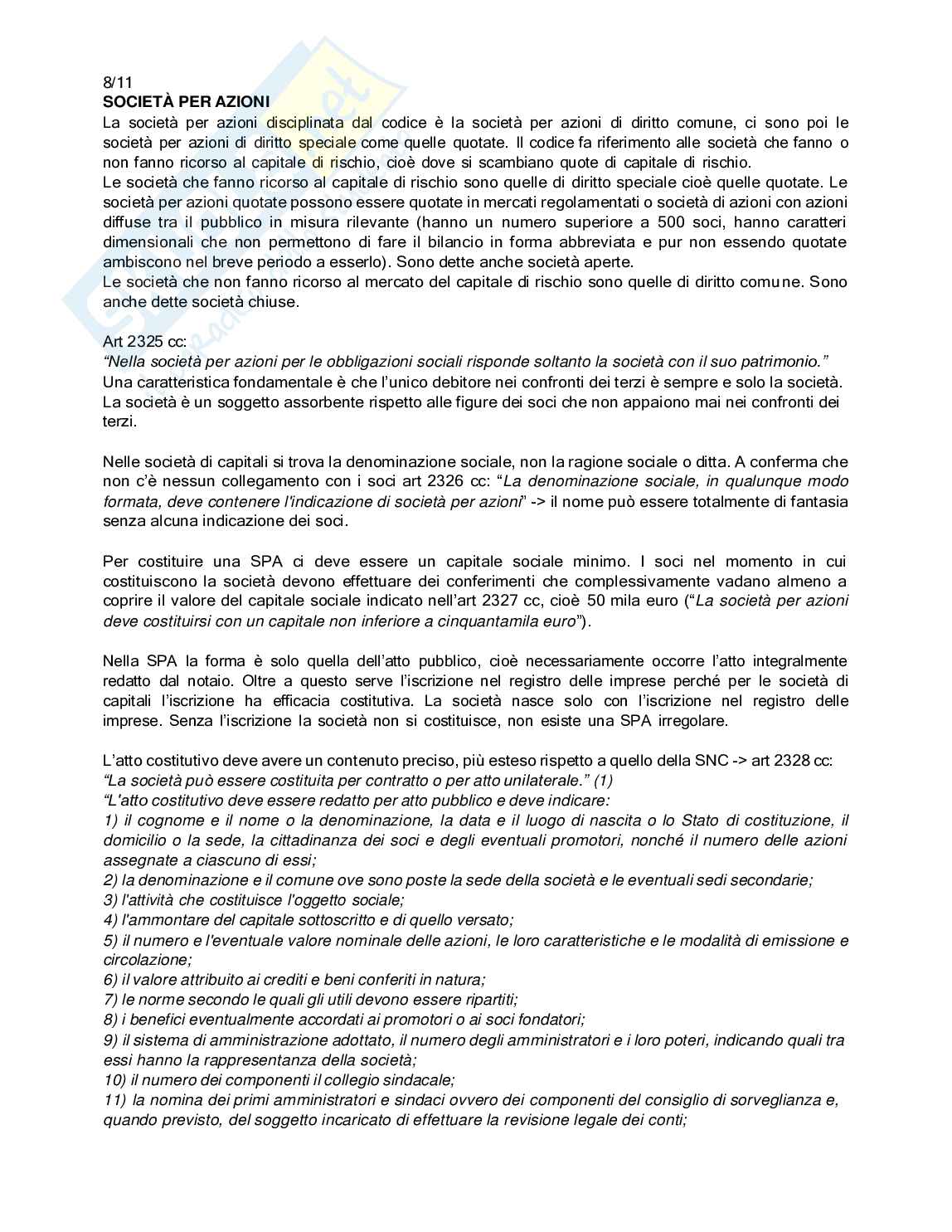 Istituzioni di Diritto commerciale – Appunti completi di lezione  Pag. 76
