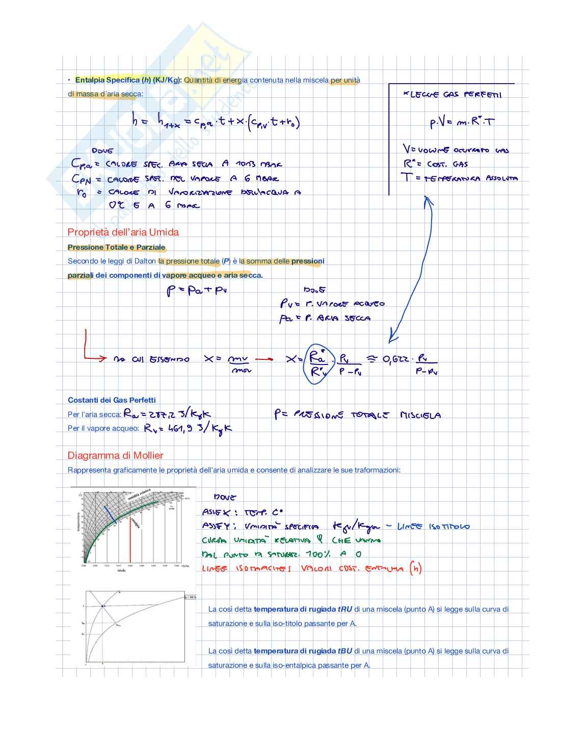Appunti di Fisica tecnica ambientale sulla termodinamica Pag. 11