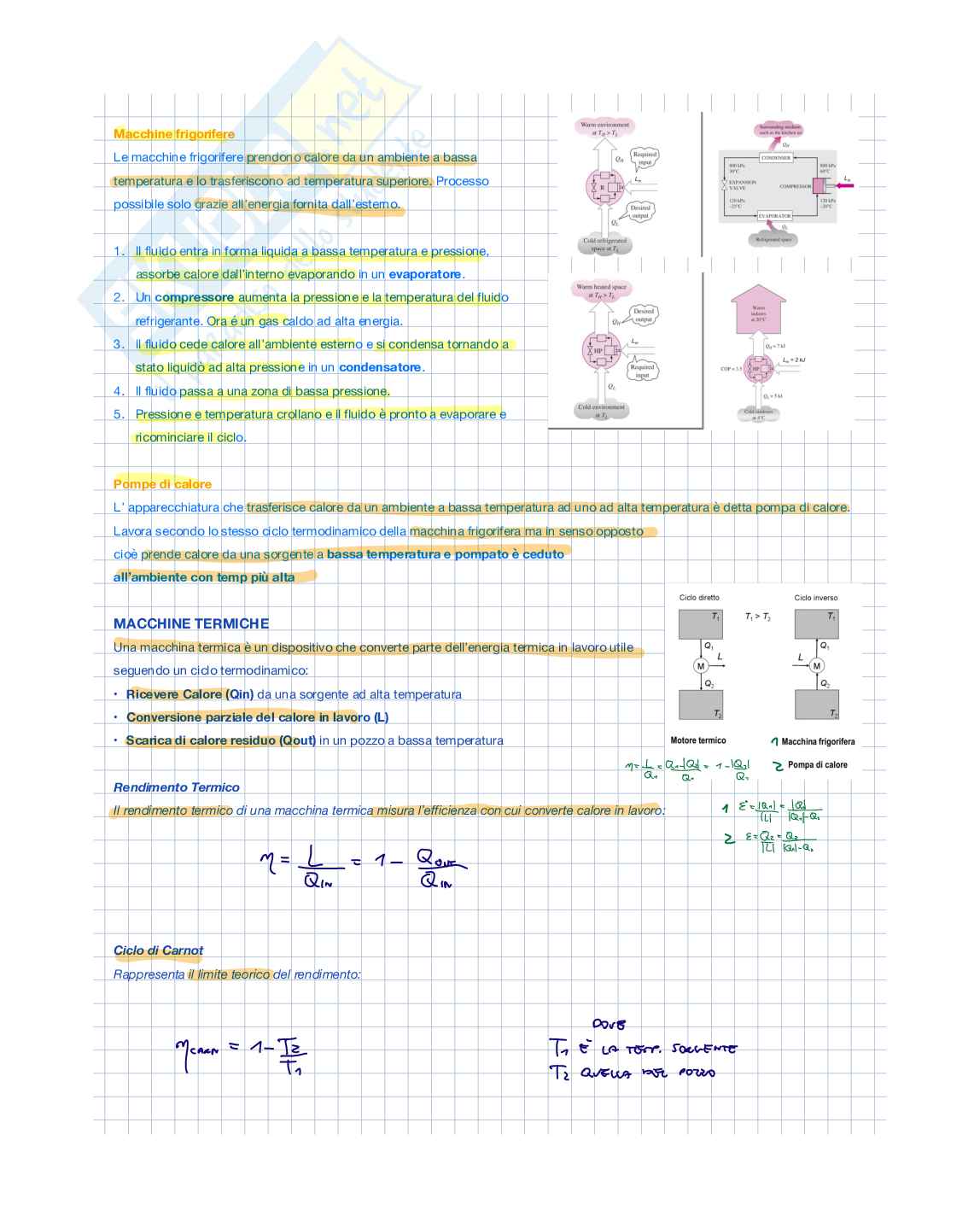 Appunti di Fisica tecnica ambientale sulla termodinamica Pag. 6