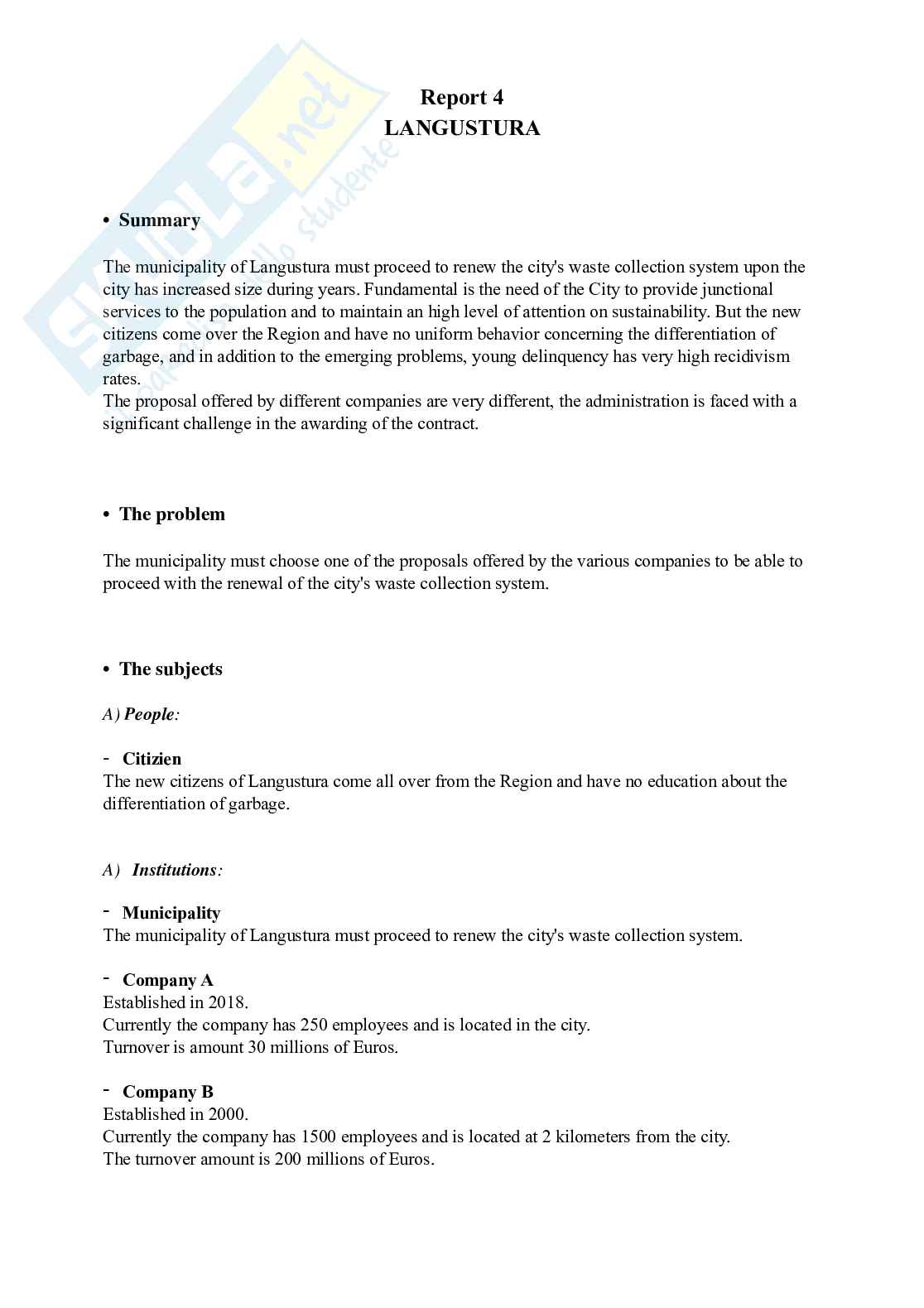 Economia aziendale – I 5 casi del corso svolti (Parafarmacia Rossi, Bettisnago, Goodfood) Pag. 16