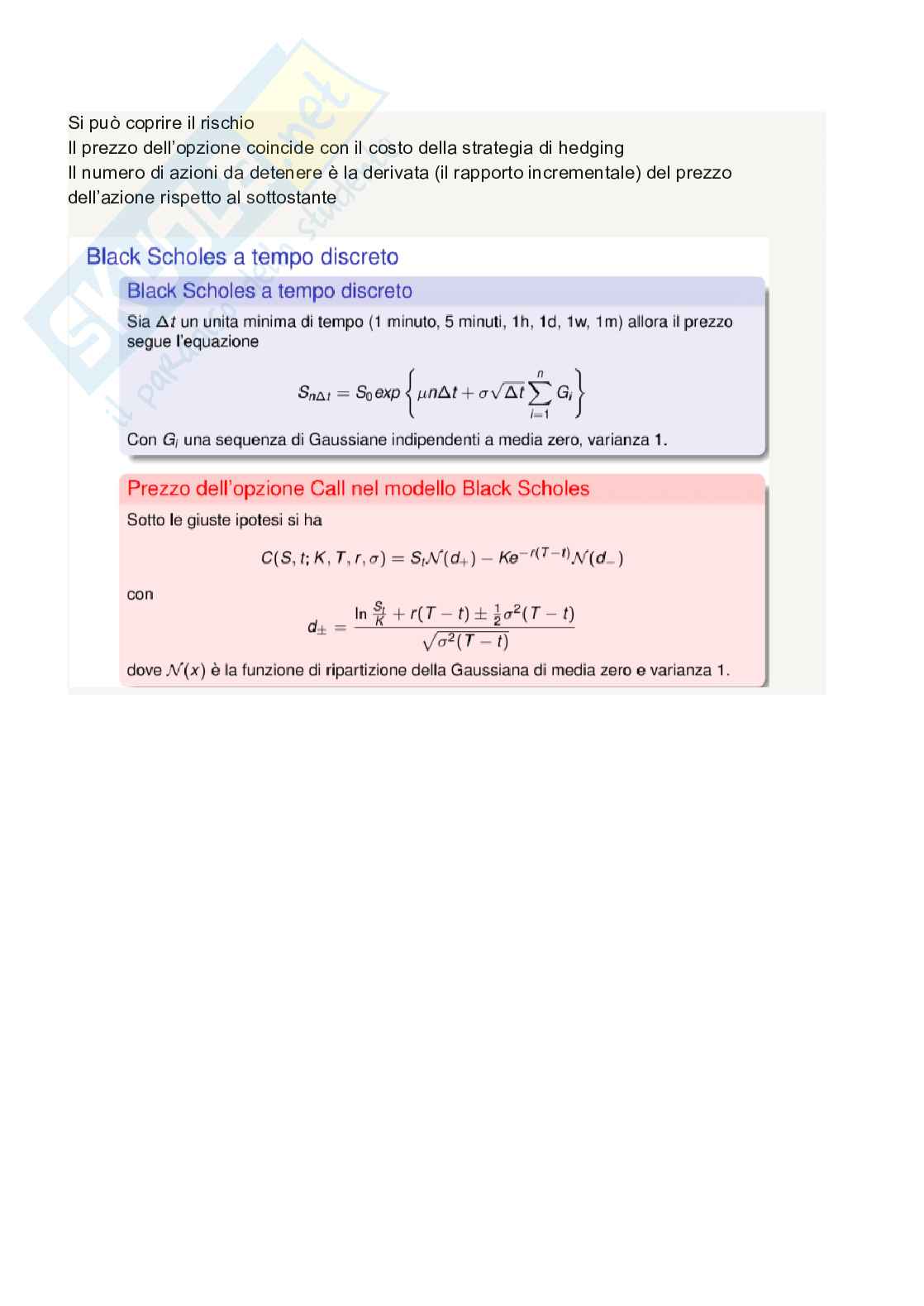 Matematica finanziaria - Appunti ed esercizi   Pag. 76