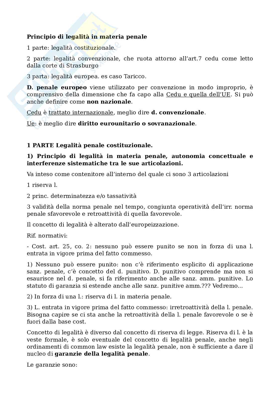 Diritto UE Pag. 1