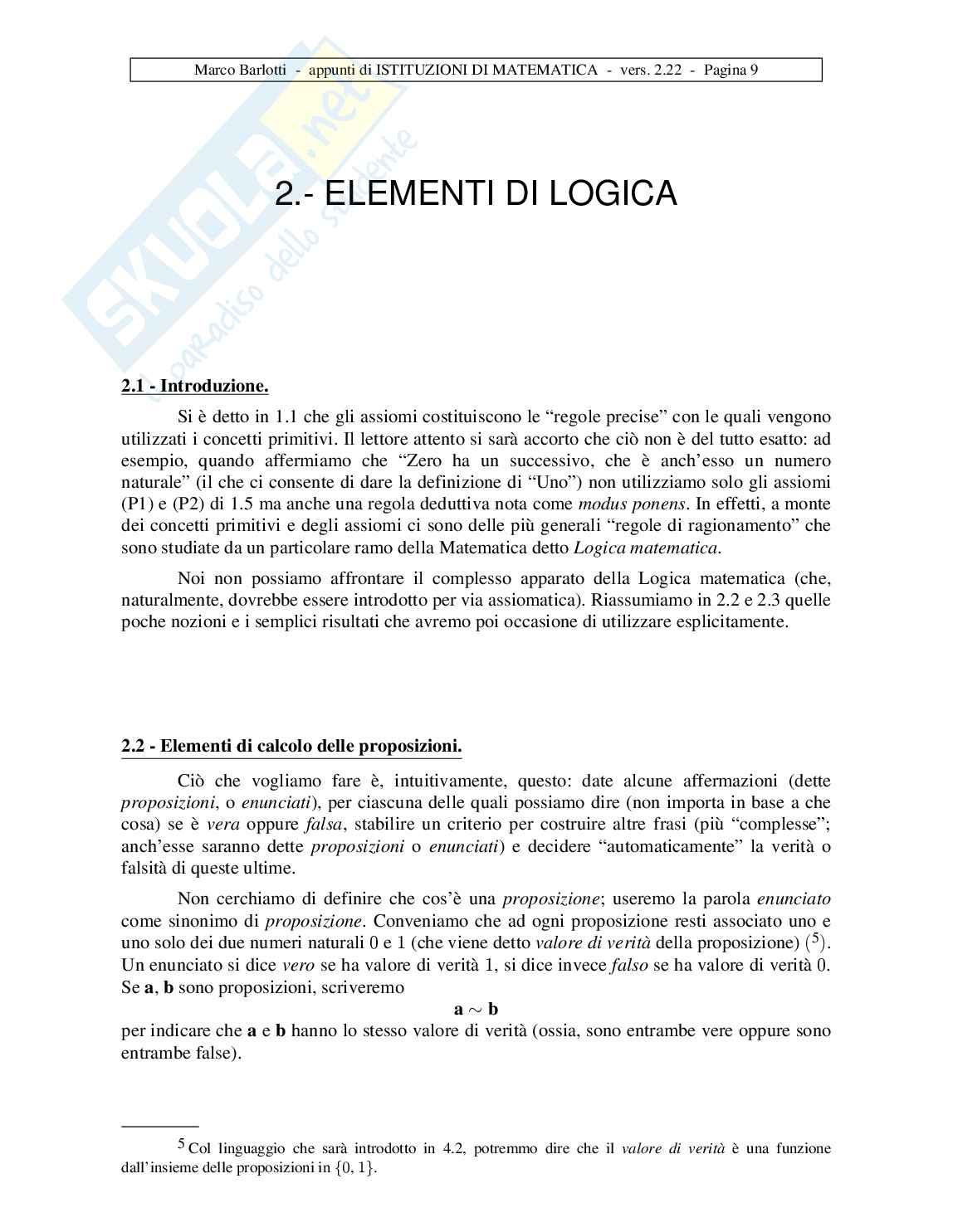 Appunti di Matematica Pag. 21