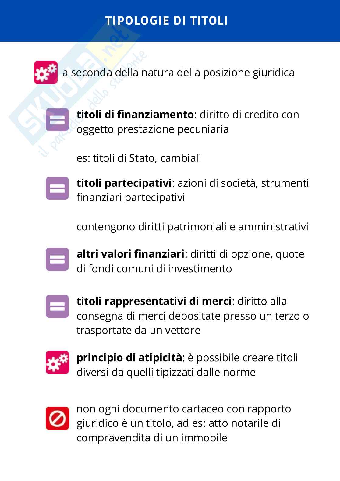Riassunto esame Diritto commerciale, prof. Santagata, libro consigliato Manuale di Diritto commerciale, Cian 2021 Pag. 41
