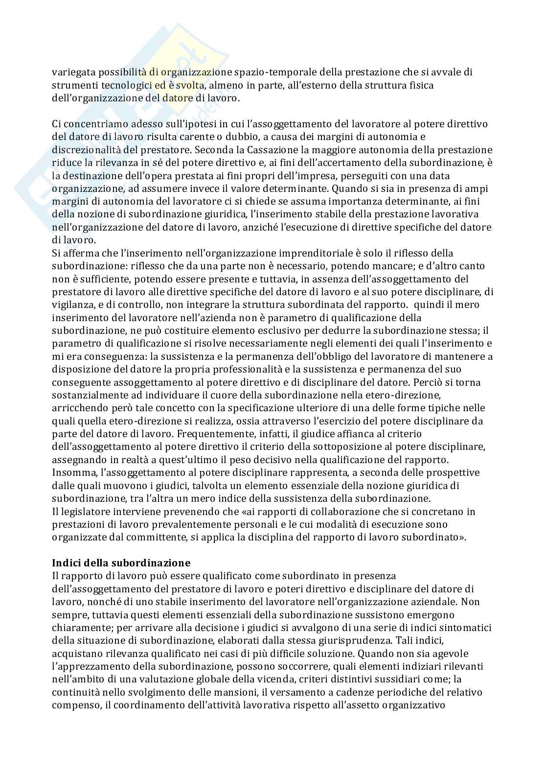 Diritto del lavoro Pag. 6