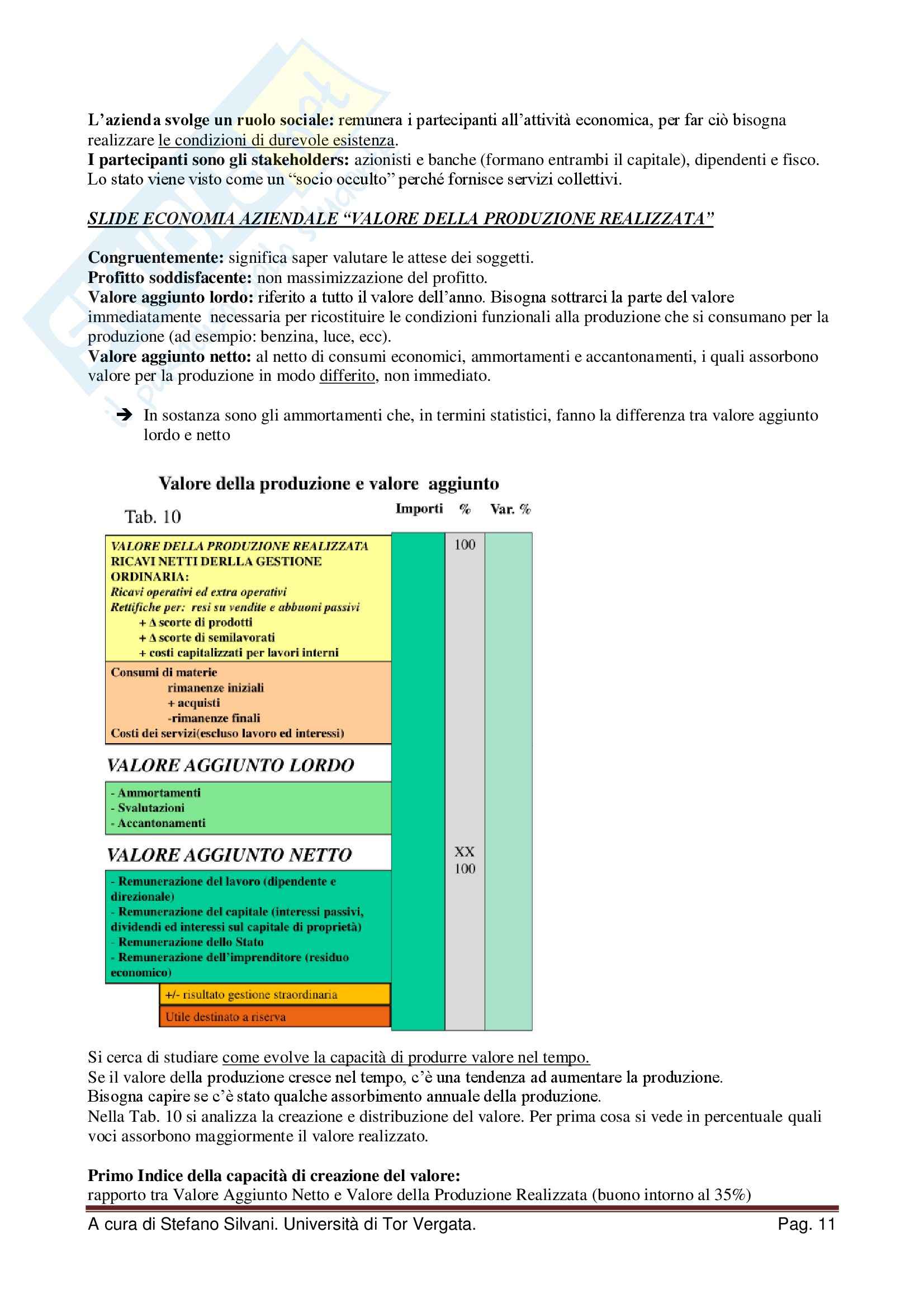 Riassunto esame Analisi finanziaria, prof. Ranalli, libro consigliato Analisi finanziaria, Caramiello, Sostero, Pedriali Pag. 11