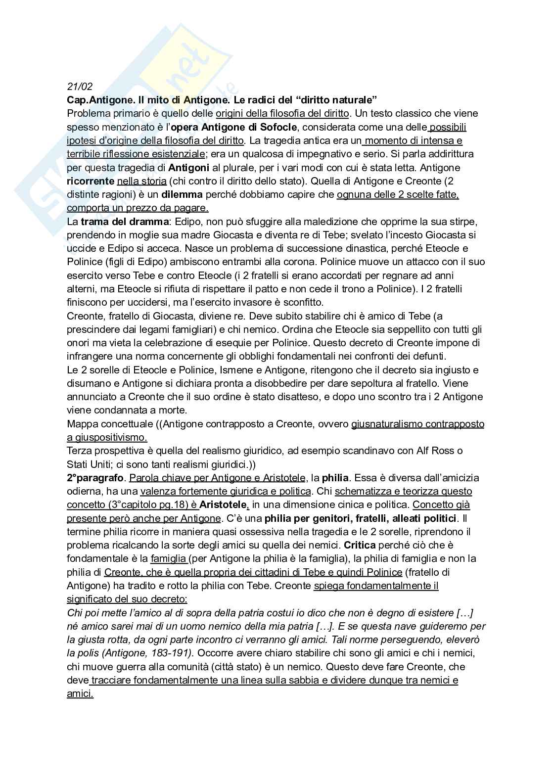 Riassunto esame Filosofia del diritto, Prof. Zanetti Gianfrancesco, libro consigliato Manuale multimediale di Filosofia del diritto, Zanetti, Casadei Pag. 1