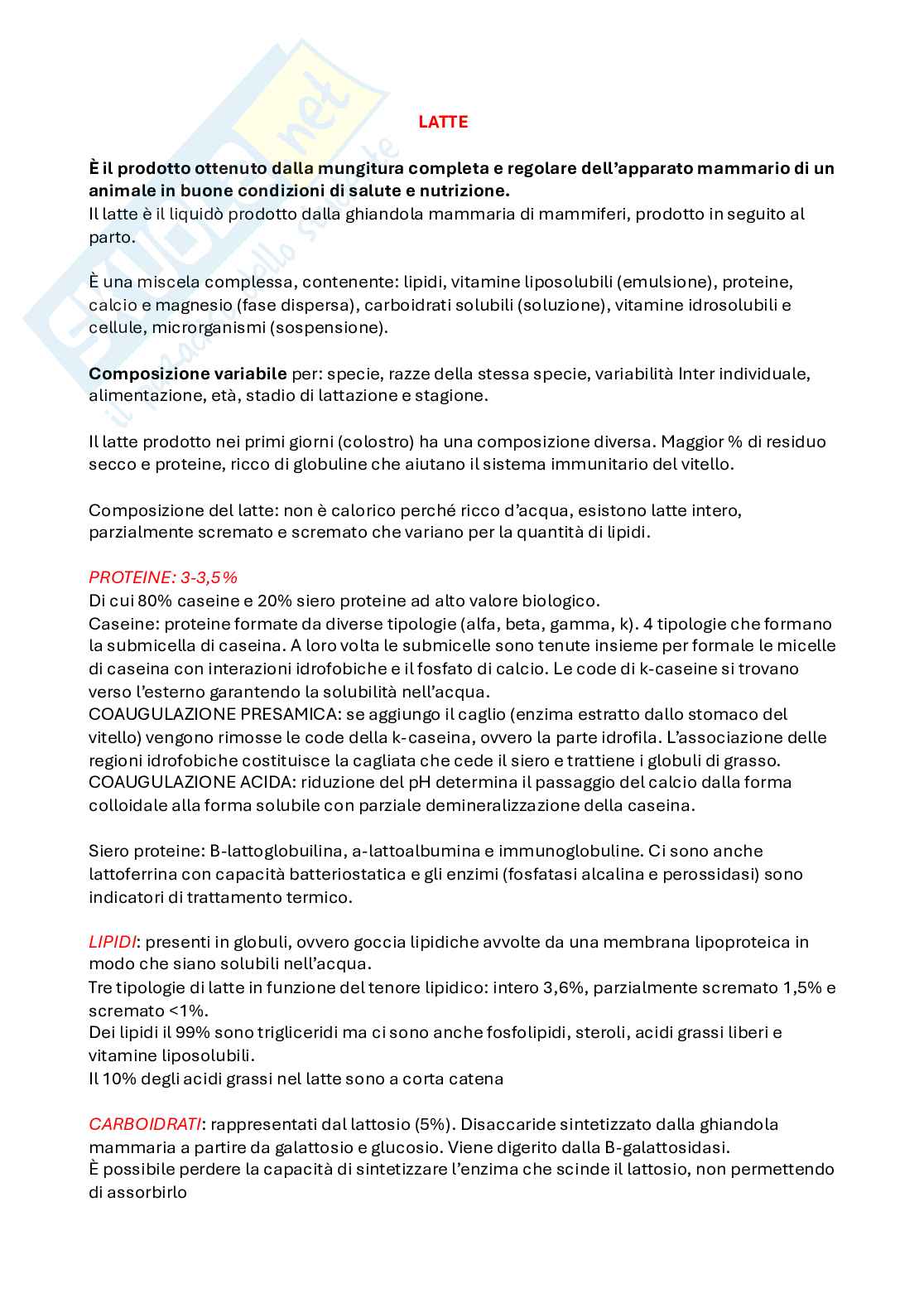 Appunti della lezione di Valutazione nutrizionale degli alimenti  Pag. 26