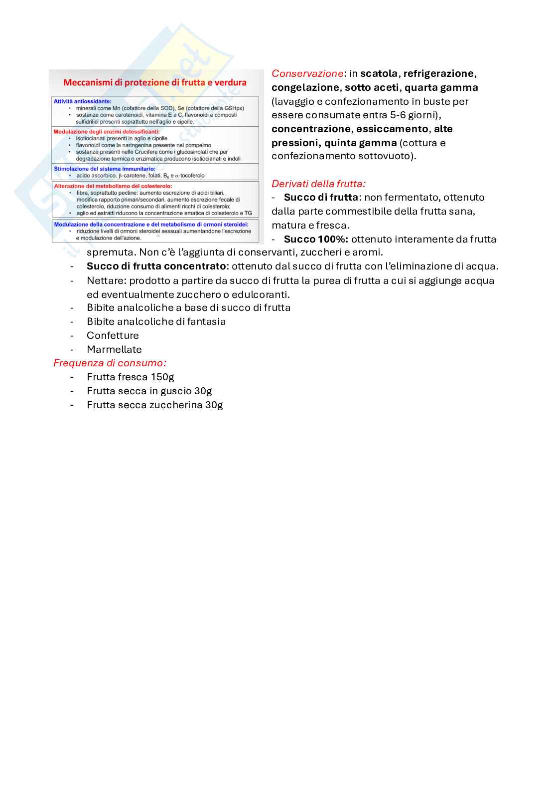 Appunti della lezione di Valutazione nutrizionale degli alimenti  Pag. 36