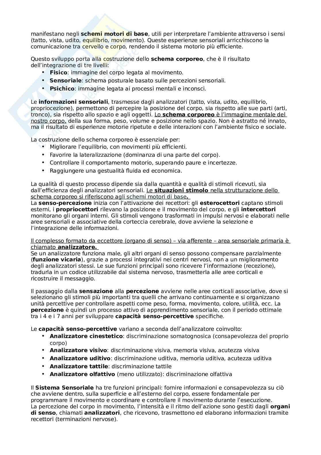 Metodi e didattiche degli sport individuali e di squadra Pag. 36