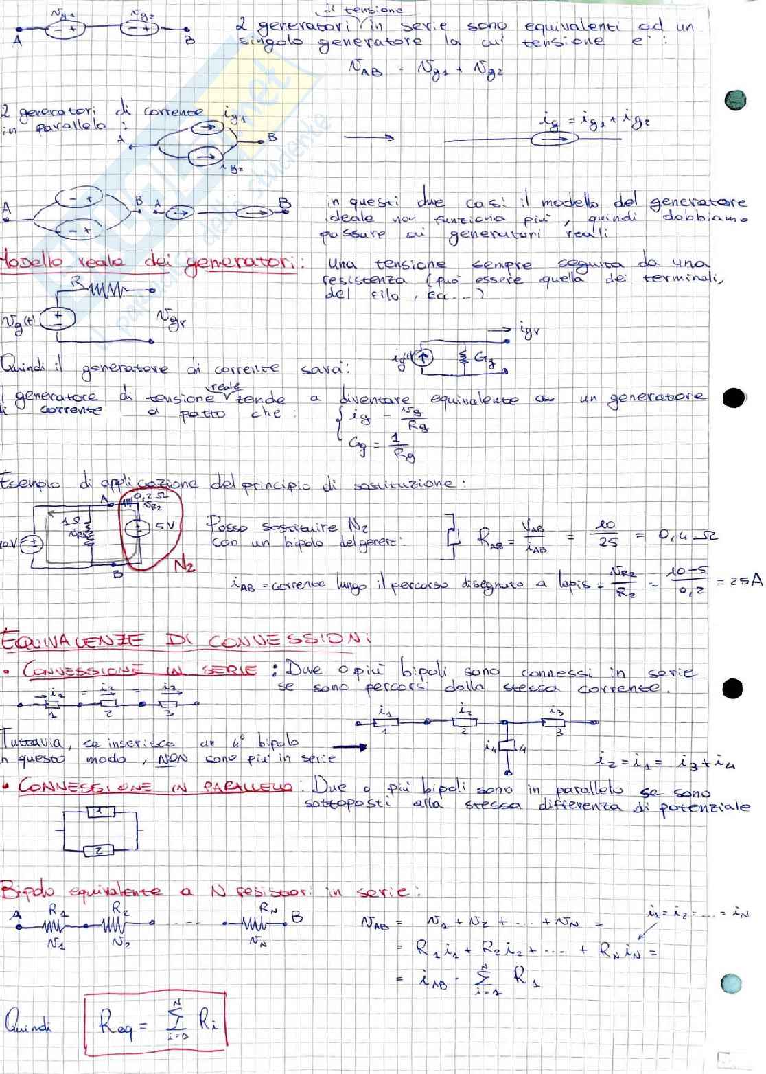 Teoria dei circuiti - Appunti + Formulario essenziale Pag. 6