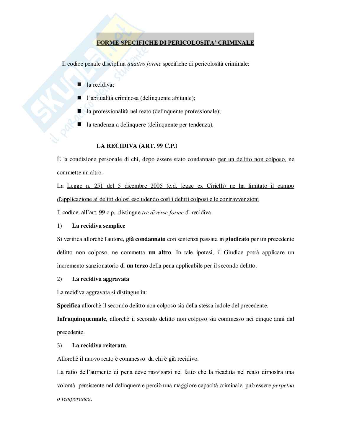 Riassunto Diritto Penale Pag. 46
