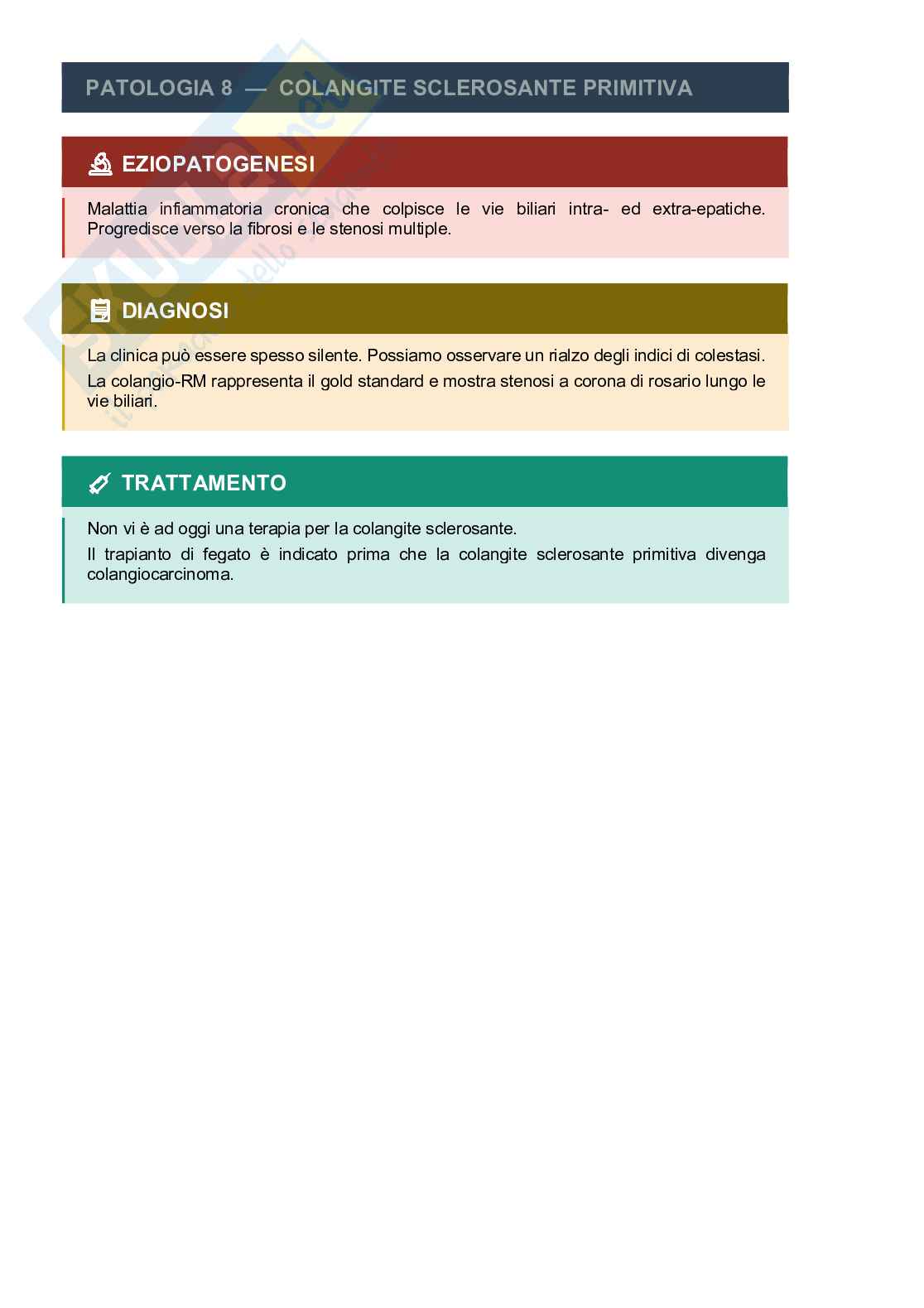 Patologia chirurgica delle vie biliari e neoplasie delle vie biliari Pag. 11